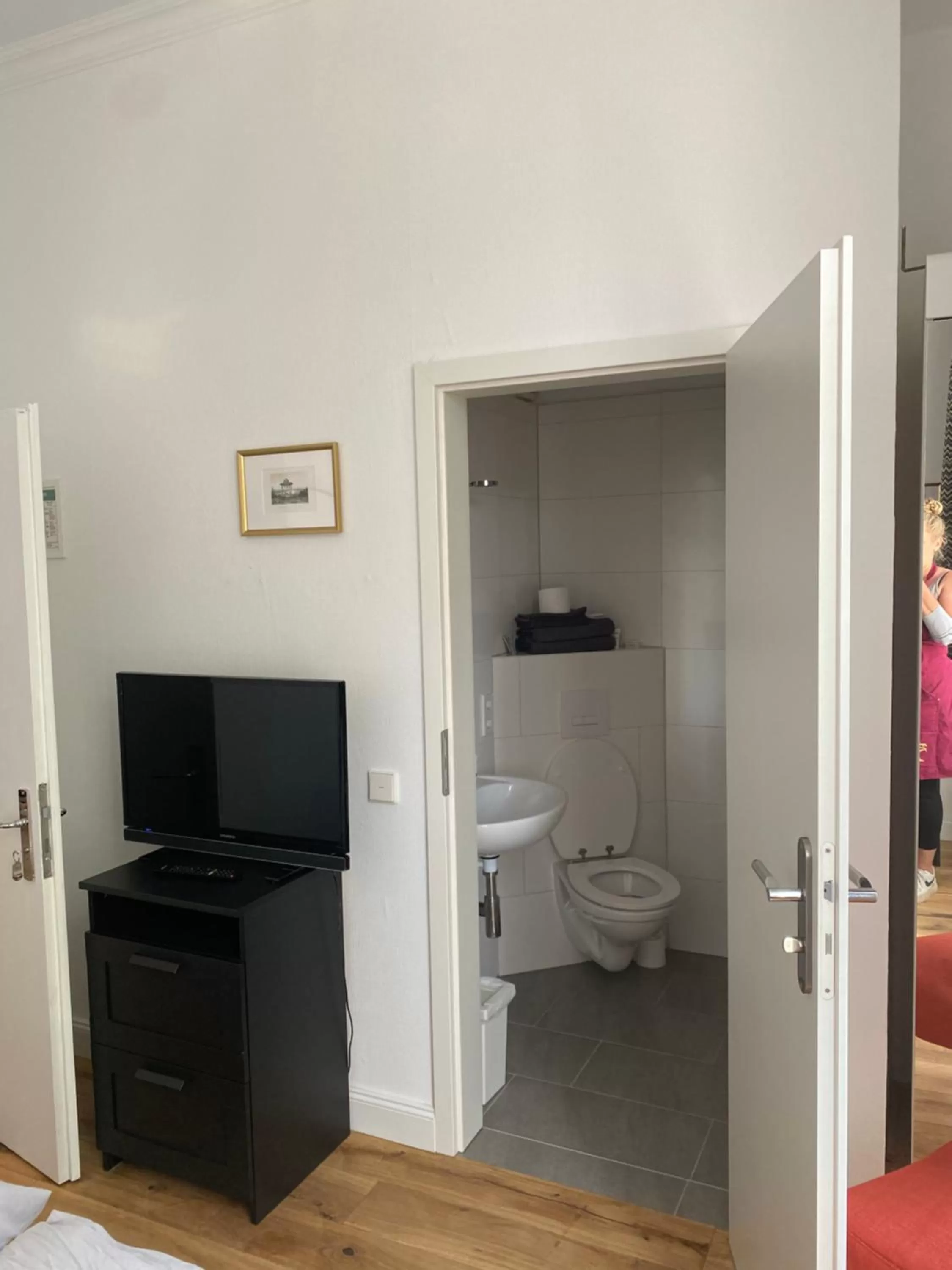 Bathroom in Pension Zur Fähre