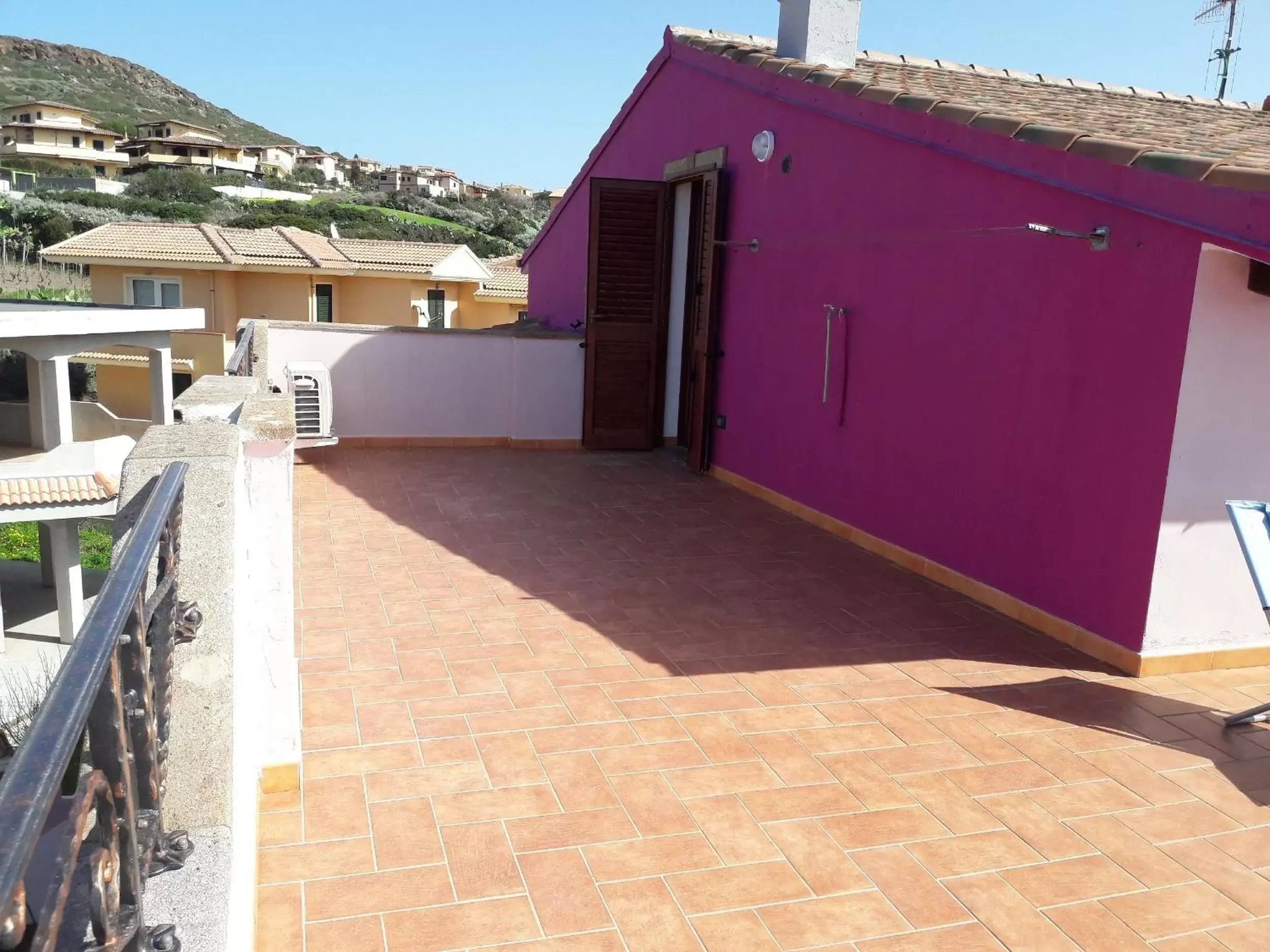 Balcony/Terrace in La Fortezza casa vacanze & appartament