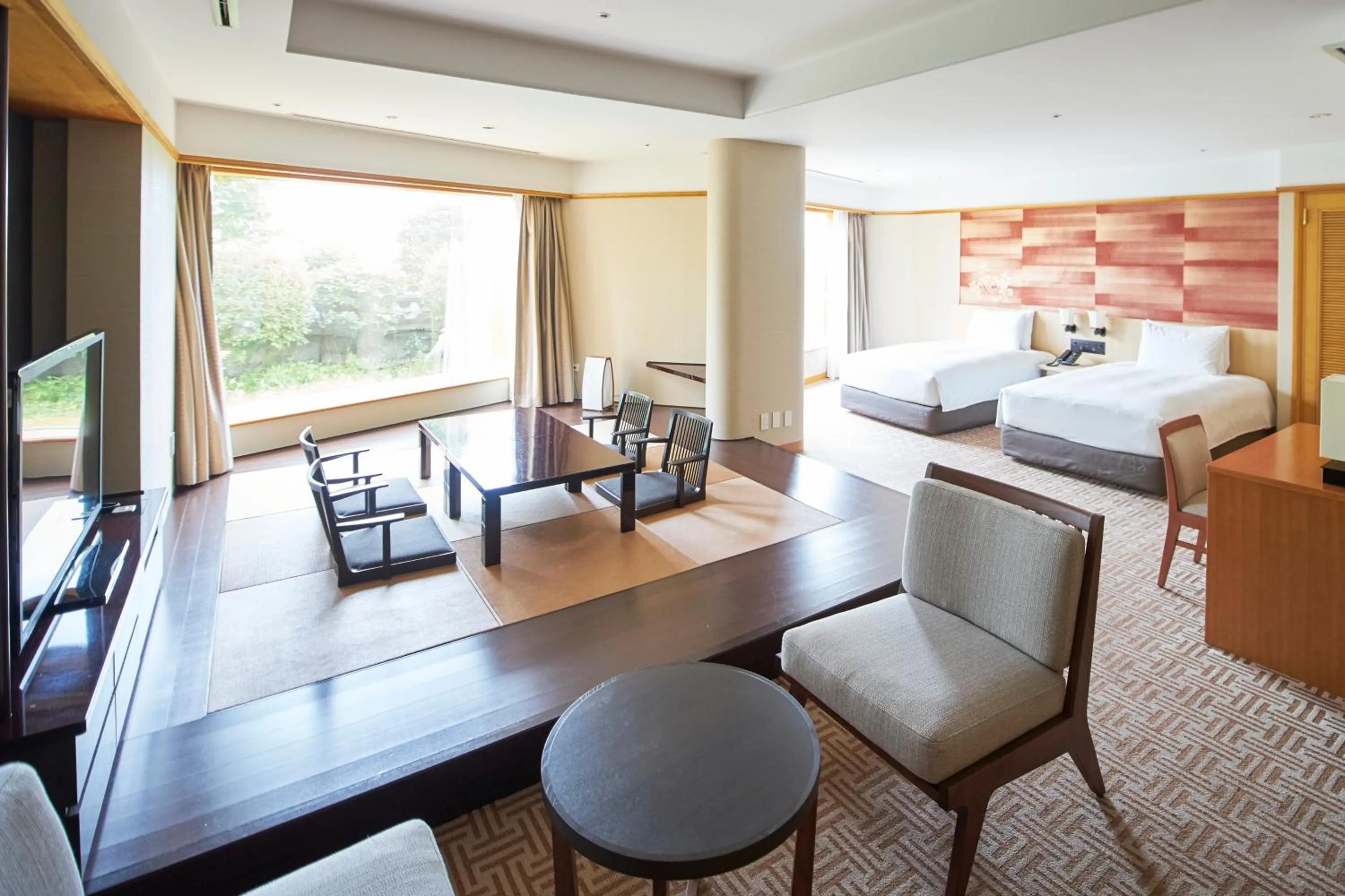 Photo of the whole room in Hotel Gajoen Tokyo