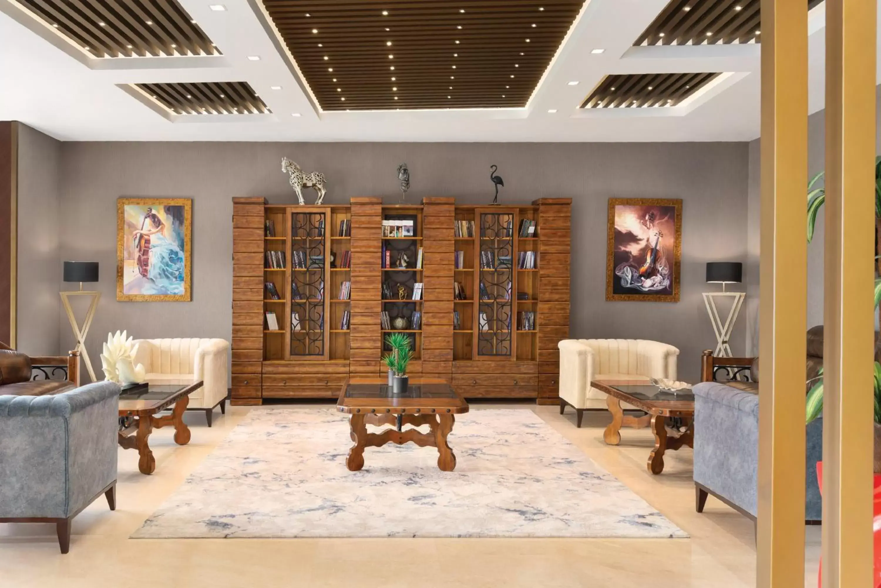 Library, Lobby/Reception in Days Hotel by Wyndham Istanbul Maltepe