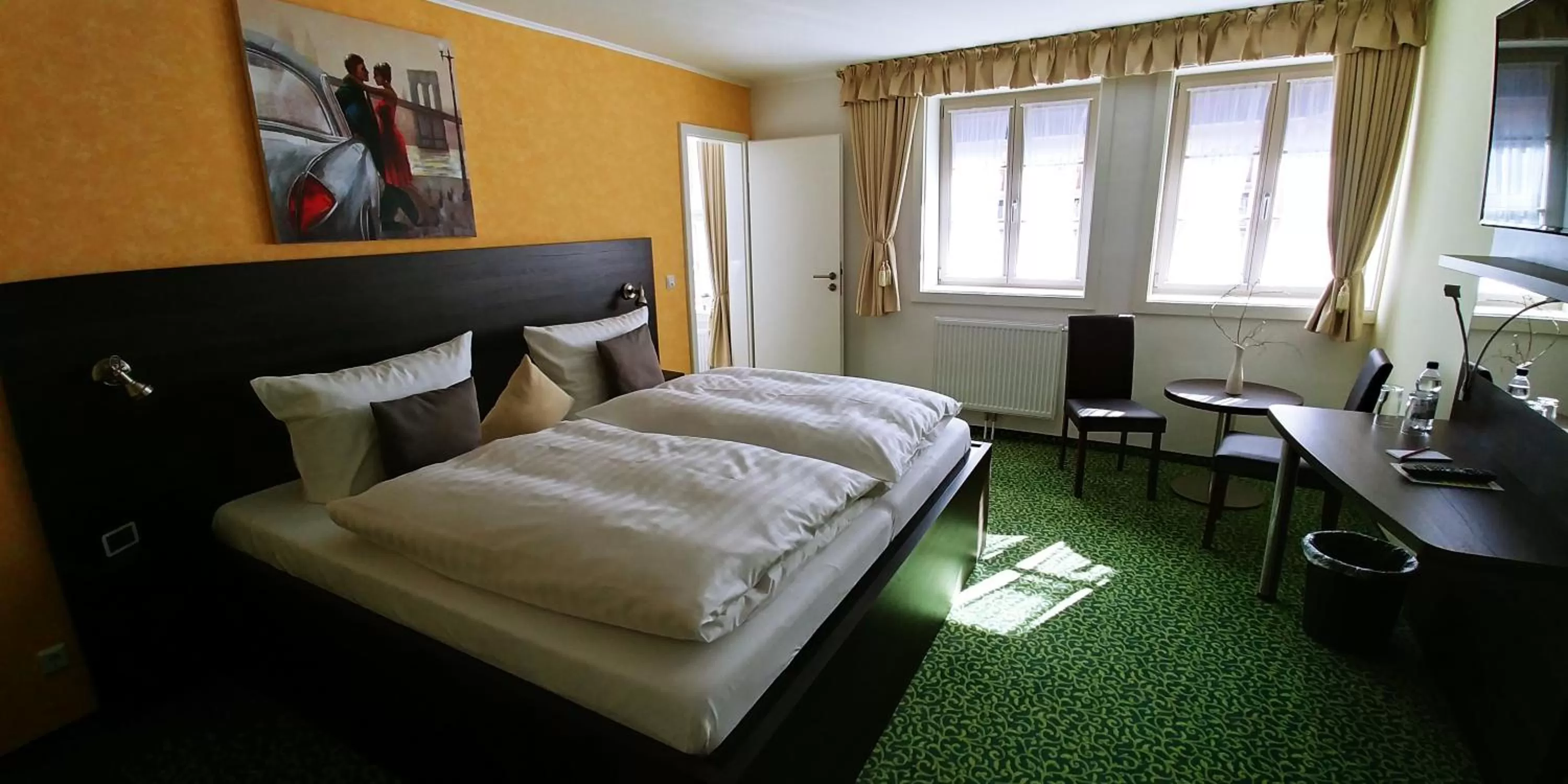Photo of the whole room, Bed in Hotel Alte Brennerei