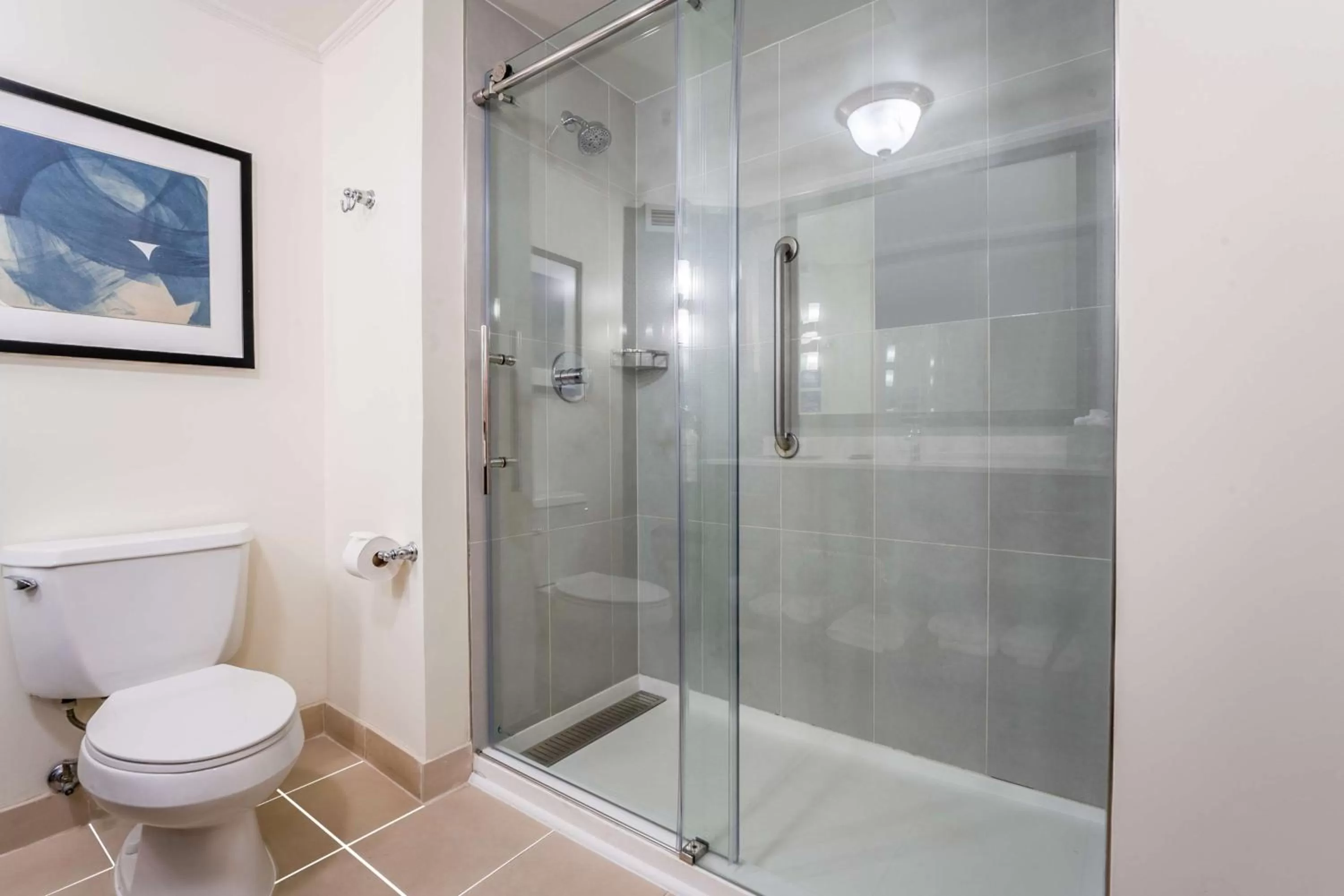 Bathroom in DoubleTree by Hilton South Charlotte Tyvola