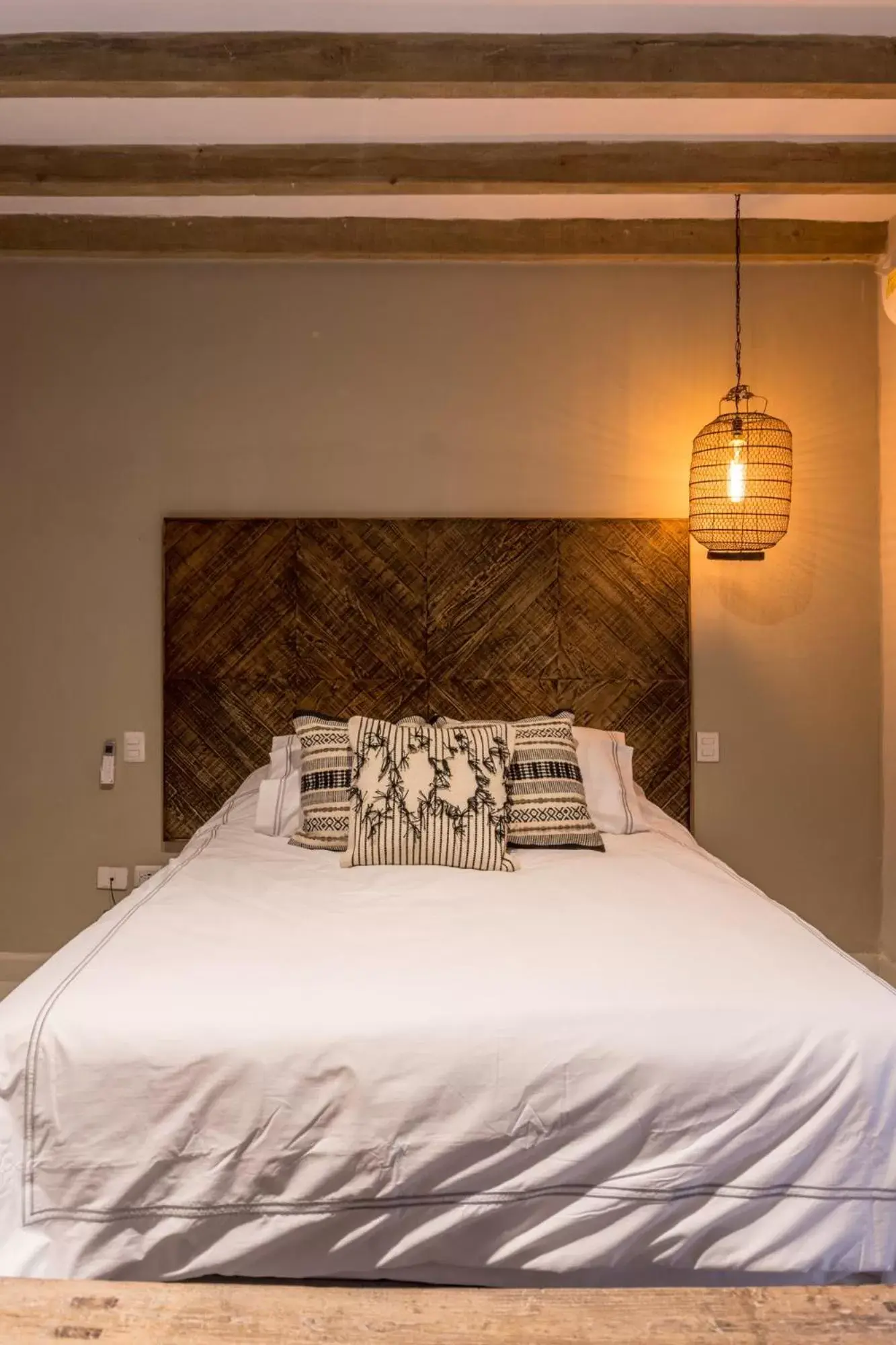 Bed in Casa Quebrada Hotel Boutique