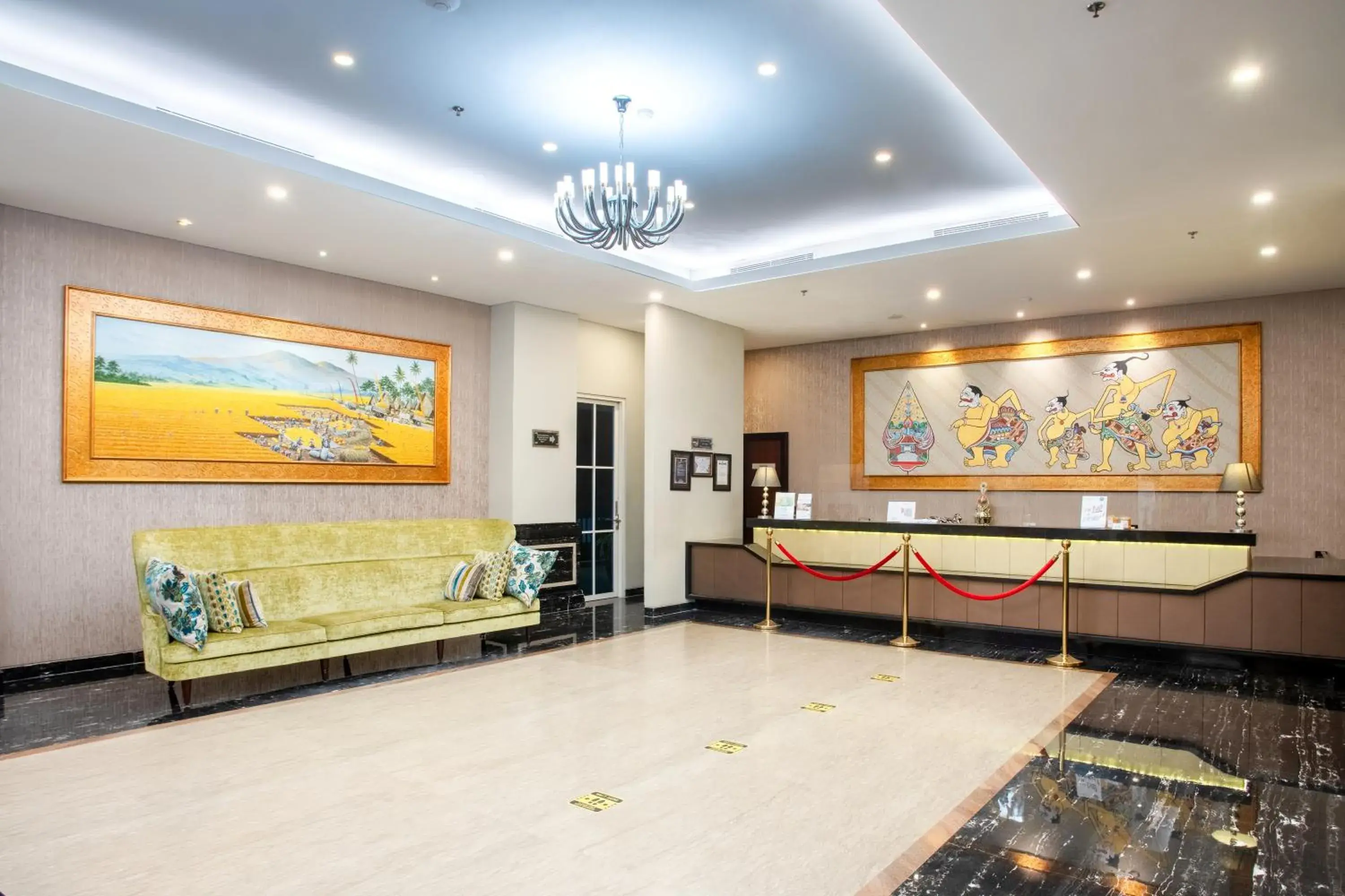 Lobby or reception, Lobby/Reception in d'primahotel Kualanamu Medan