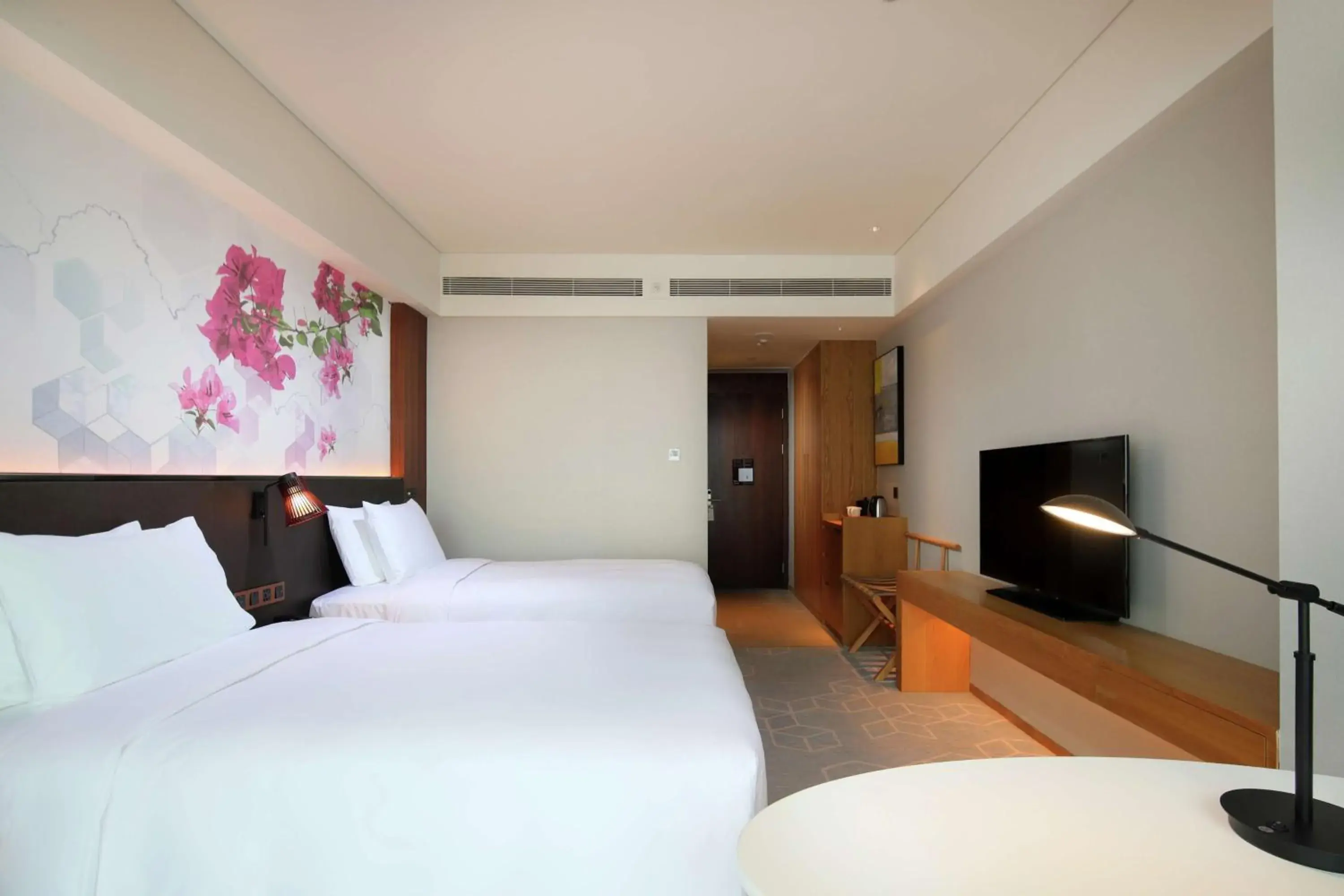 Bedroom, Bed in Hilton Garden Inn Zhuhai Hengqin Bedroom, Bed in Hilton Garden Inn Zhuhai Hengqin