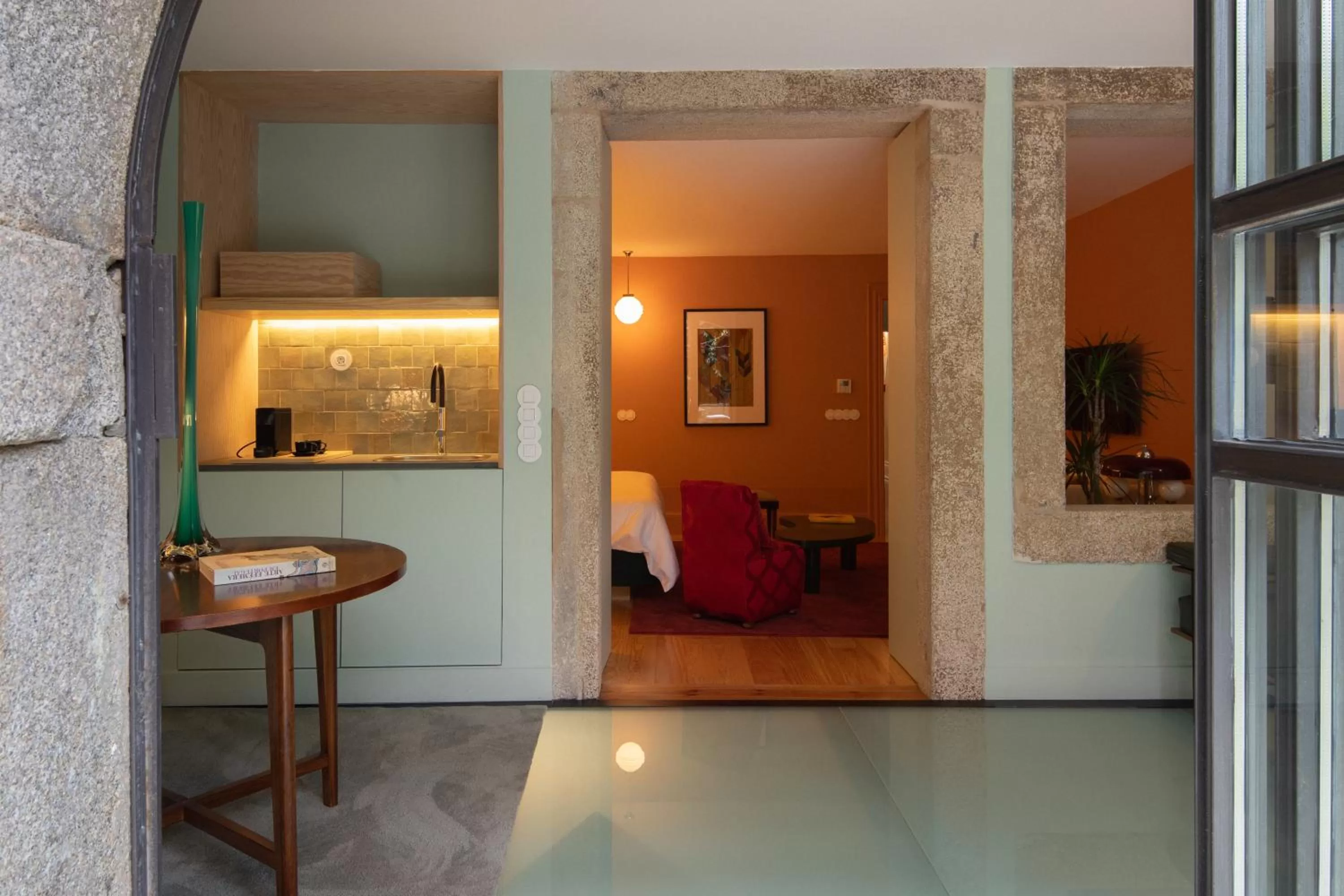 Kitchen or kitchenette in Almadina Smart Luxury