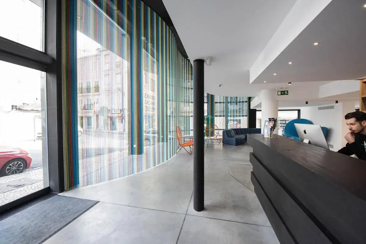 Lobby or reception in room00 Lisboa Hostel Lobby or reception in room00 Lisboa Hostel