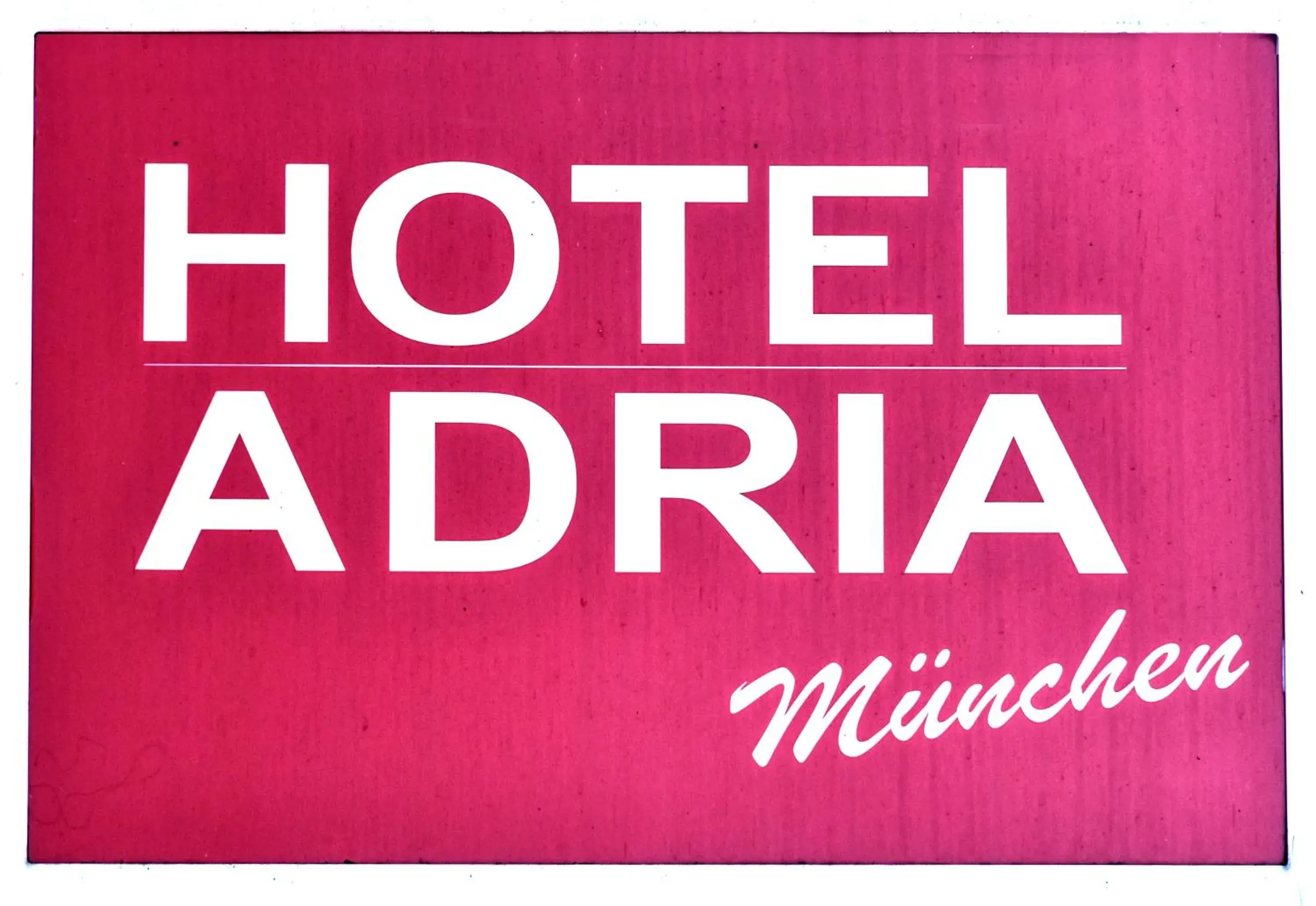 Property logo or sign in Hotel ADRIA München