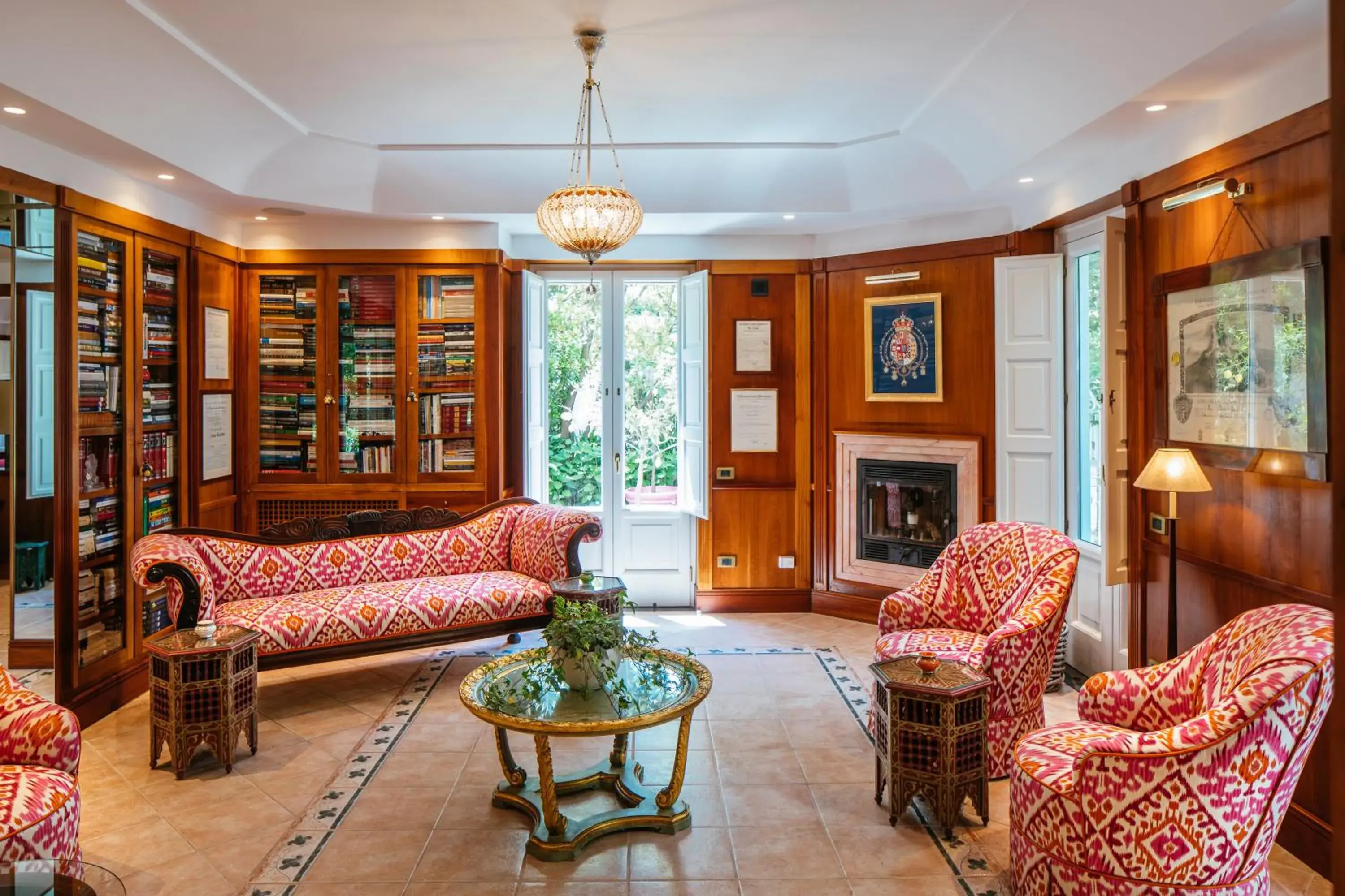 Living room, Seating Area in Boutique Hotel Don Alfonso 1890