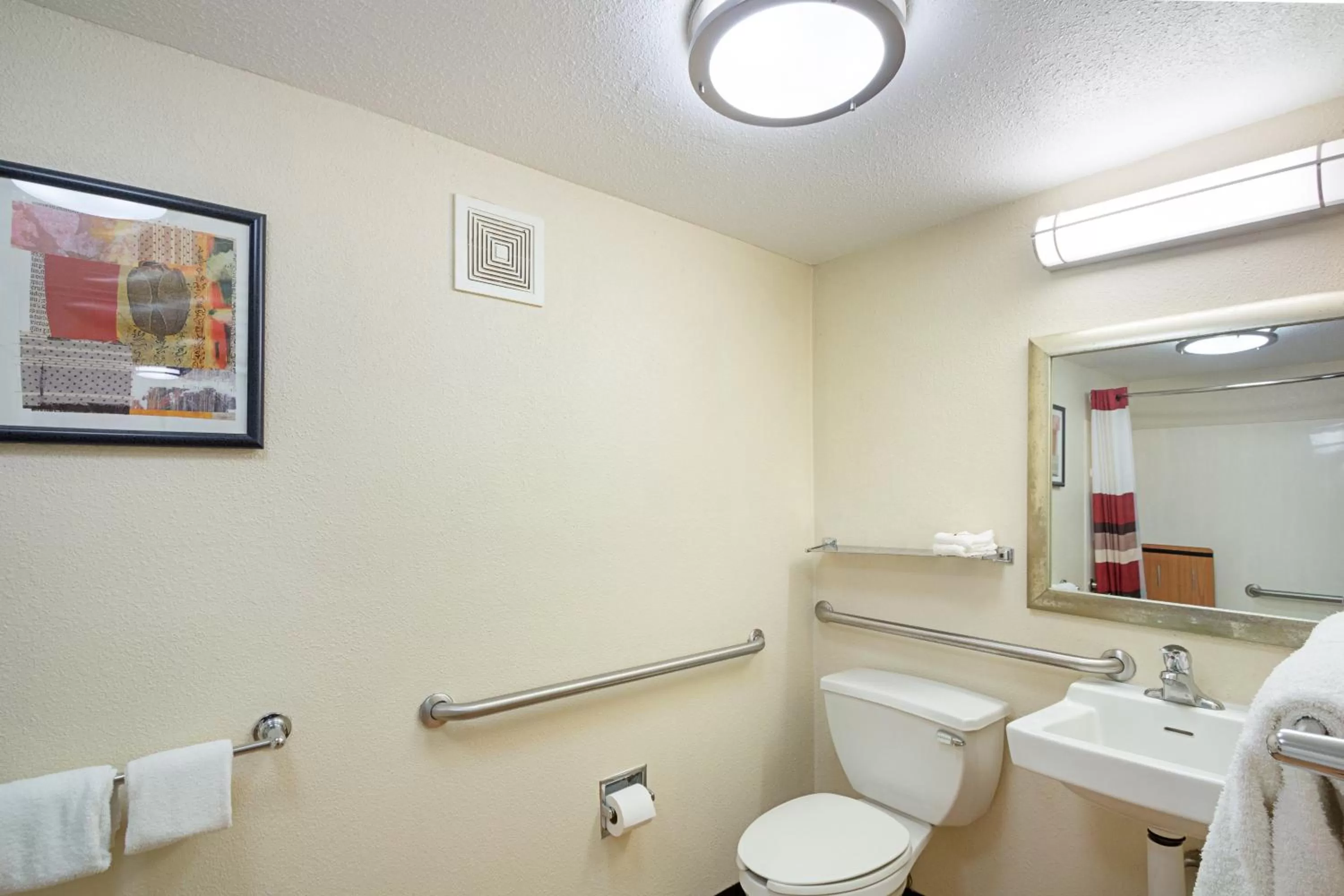 Bathroom in Red Roof Inn Madison, WI