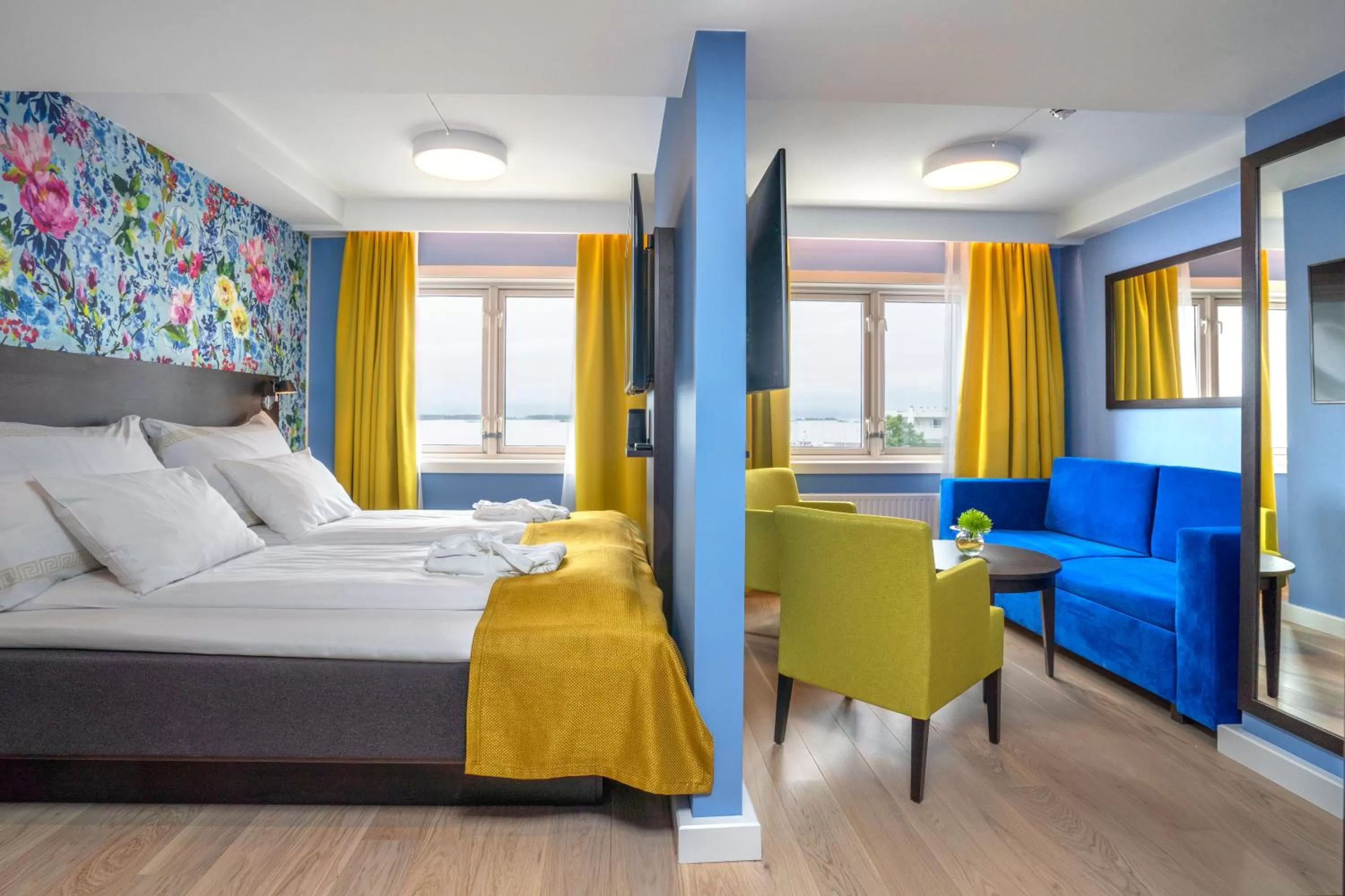 Bed in Thon Hotel Moldefjord