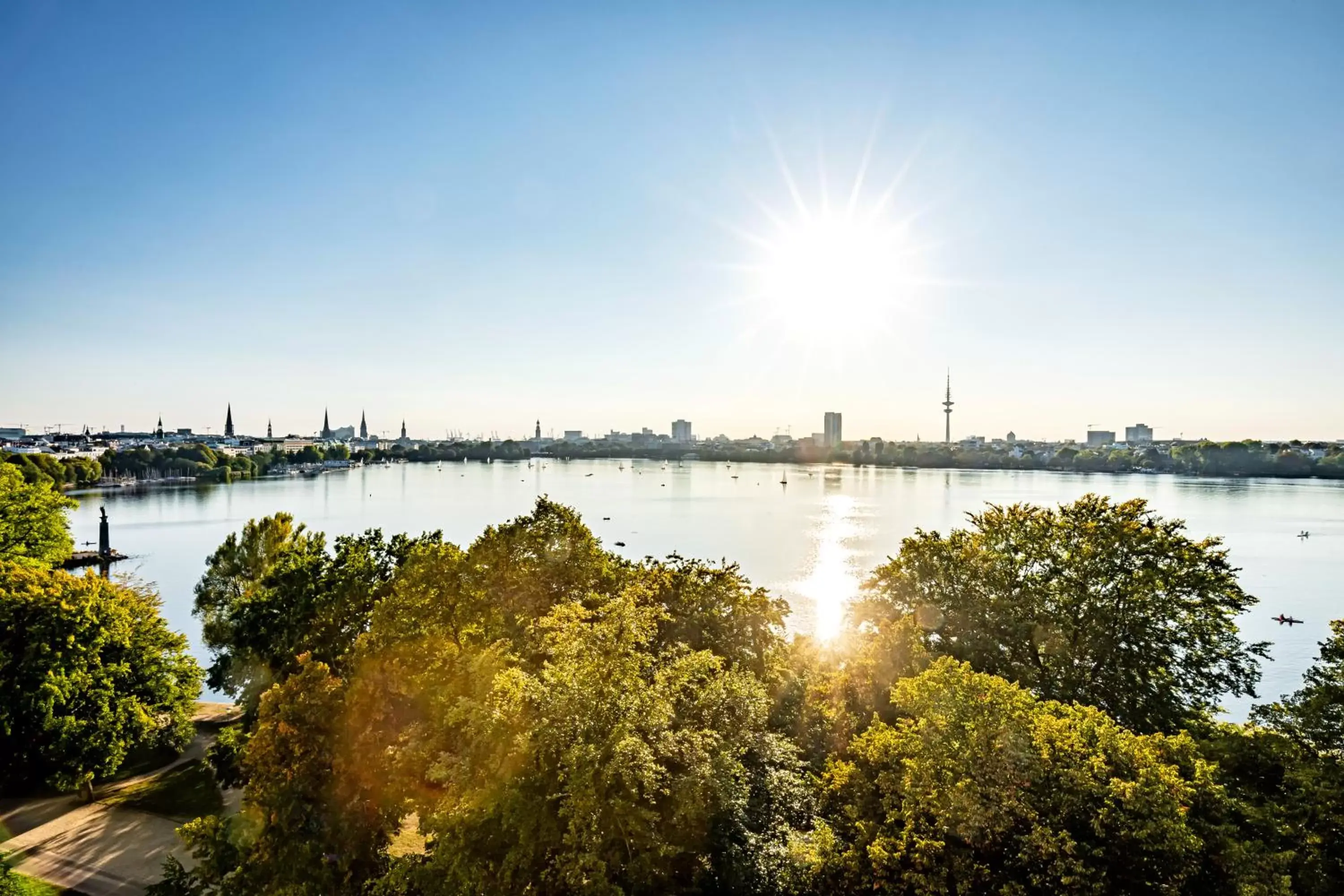 Natural landscape in Hotel Alsterblick