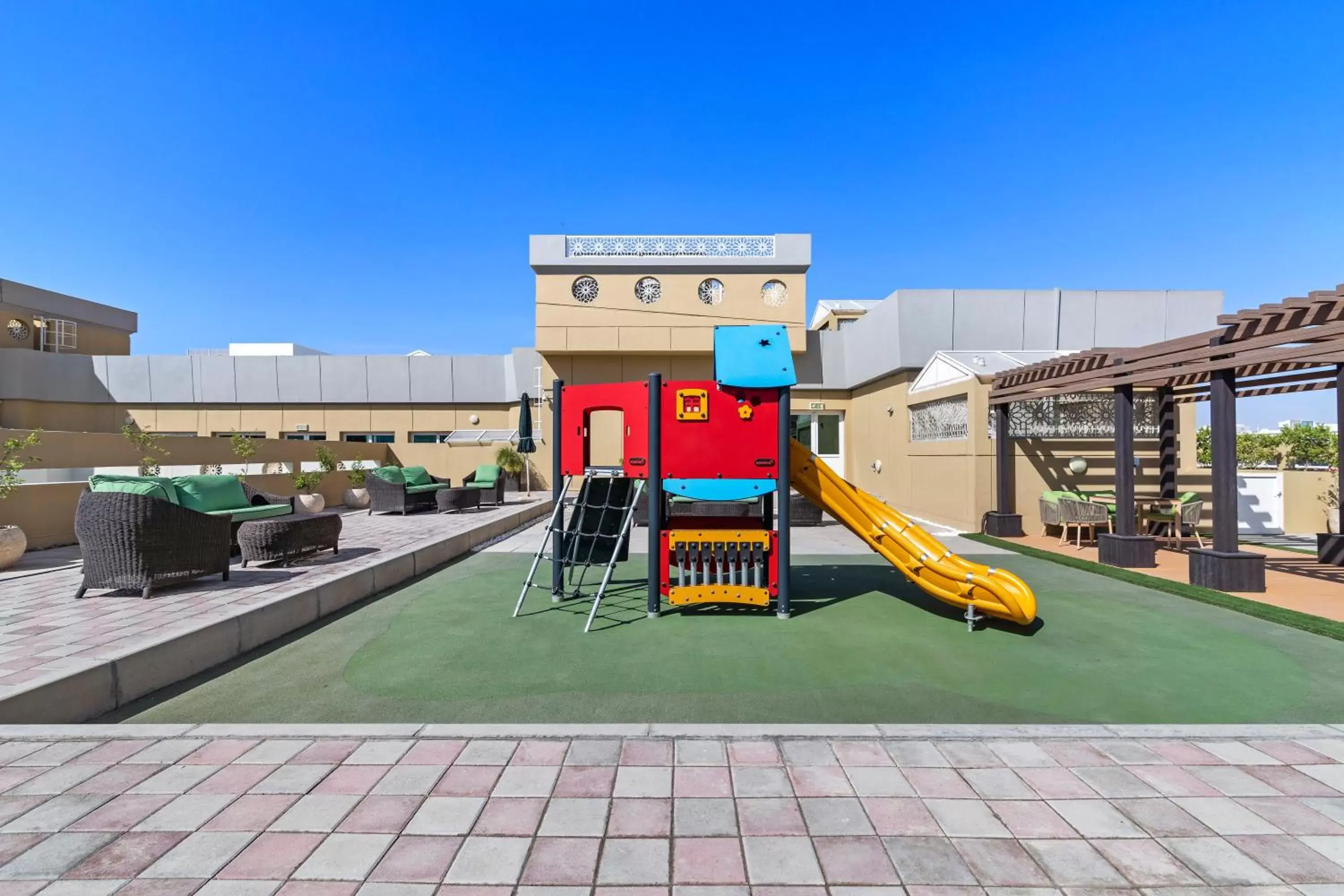 Children play ground, Children's Play Area in Al Khoory Hotel Apartments Al Barsha