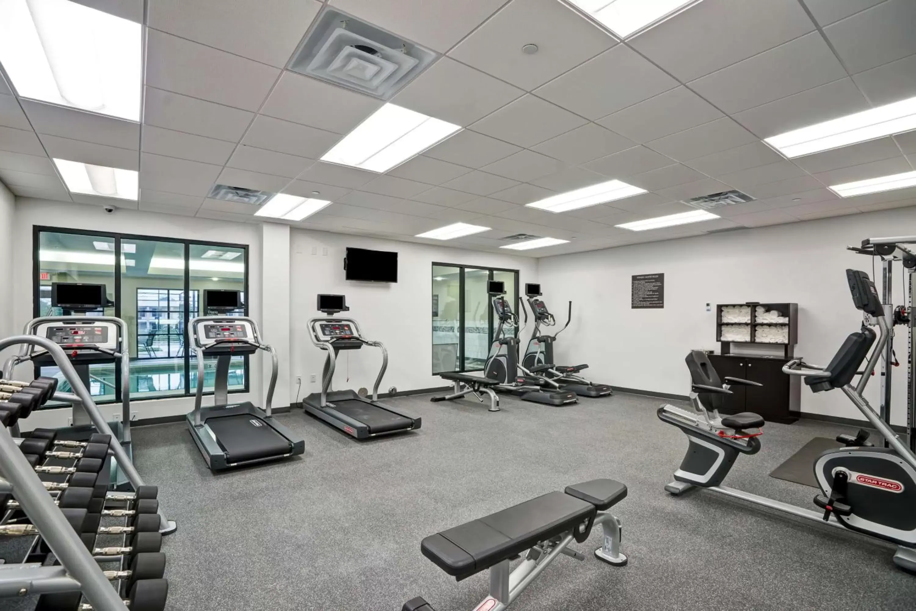 Fitness centre/facilities, Fitness Center/Facilities in Homewood Suites by Hilton Christiansburg