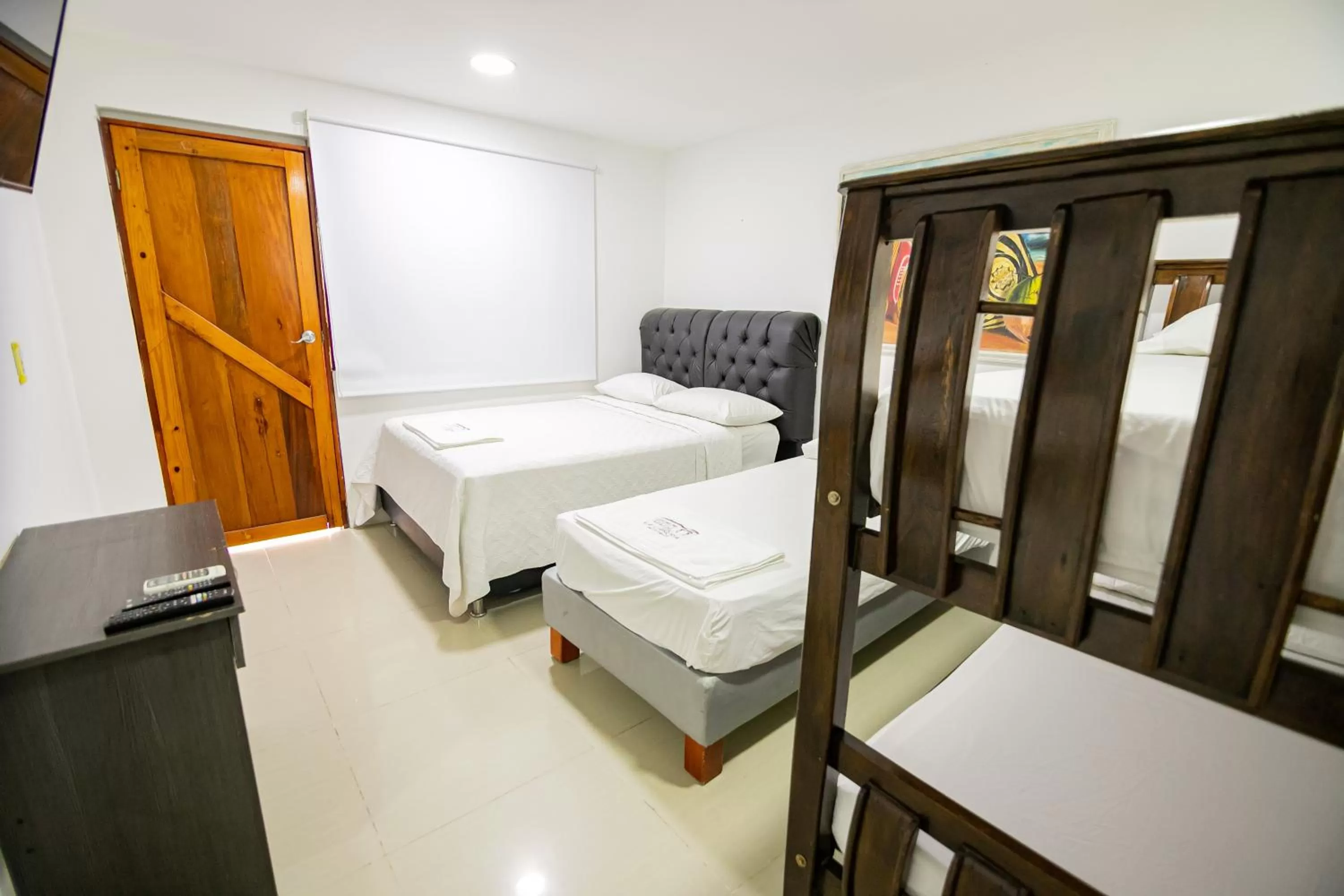 Bed in Hotel La Casona de Getsemani