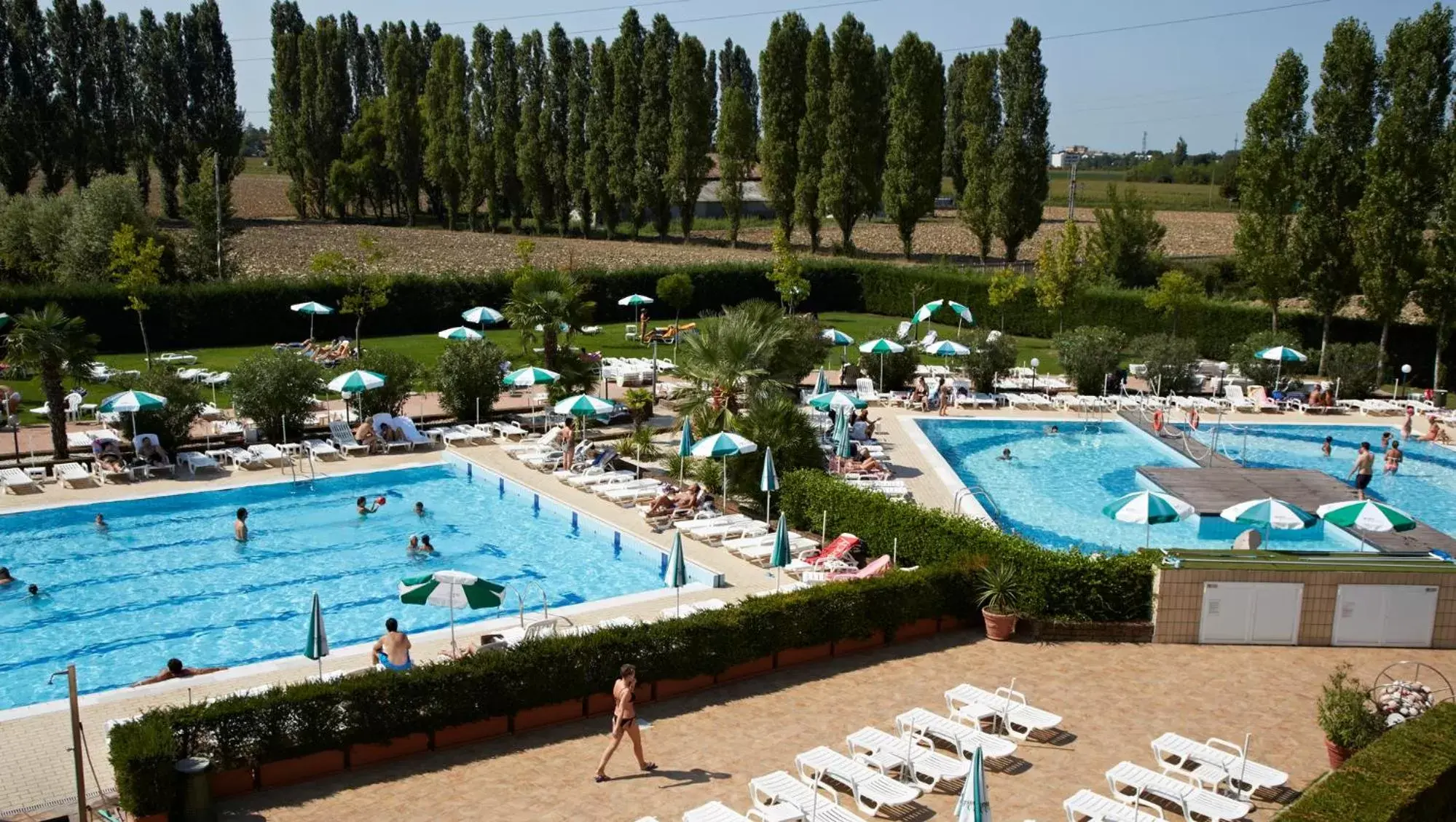 Pool View in GREEN GARDEN Resort - Smart Hotel