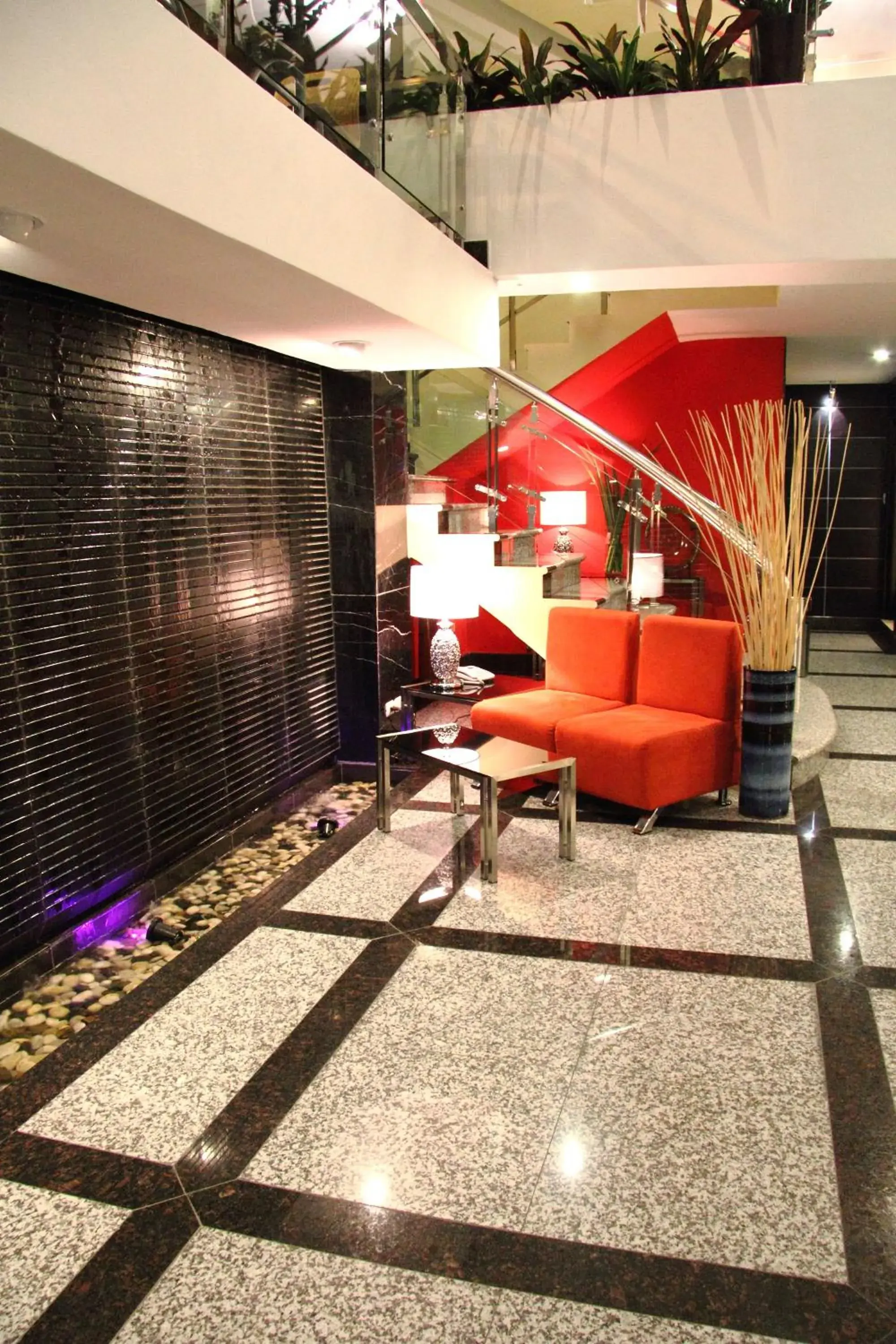 Lobby or reception in Hotel Las Cascadas