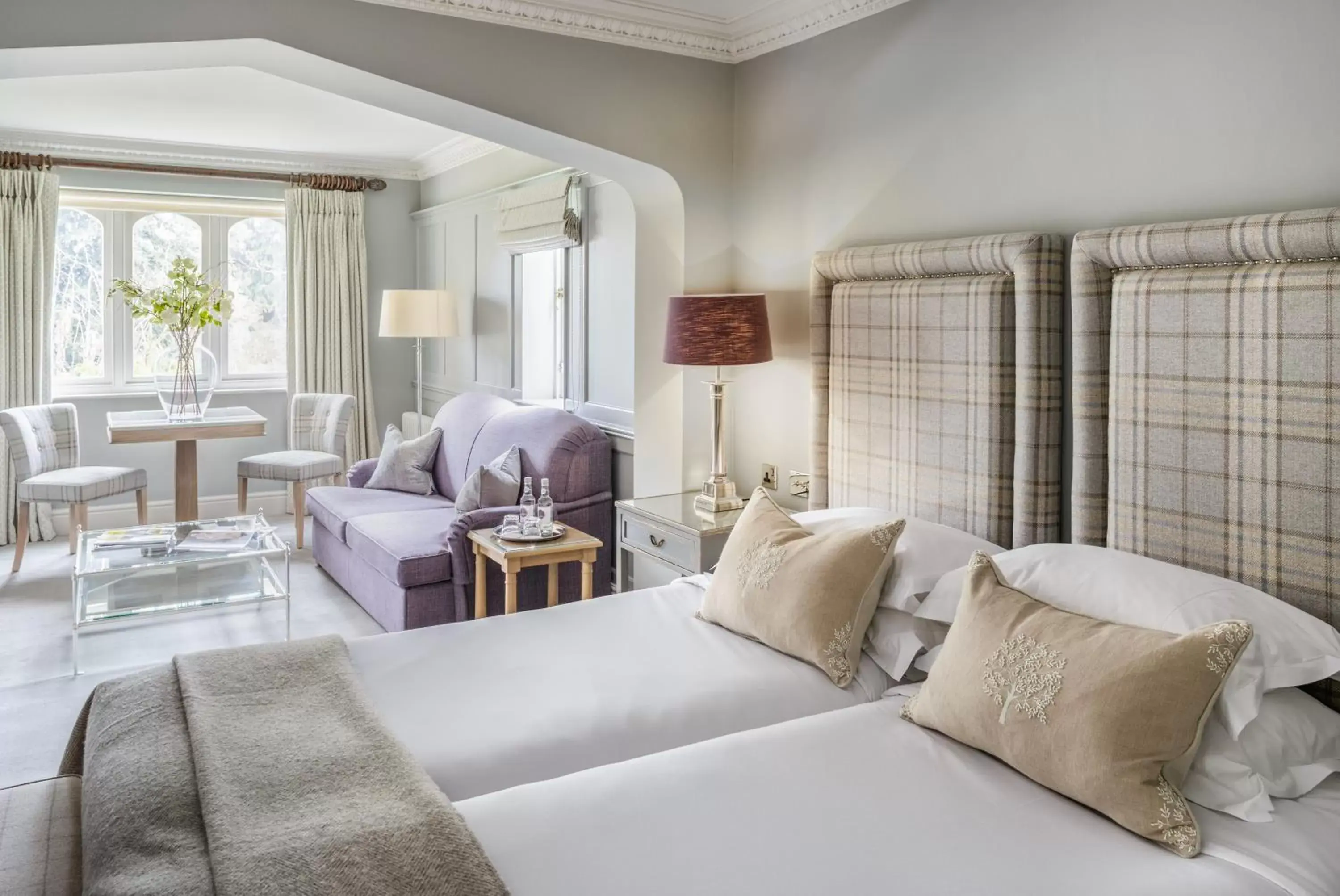 Bedroom, Seating Area in The Bath Priory - A Relais & Chateaux Hotel