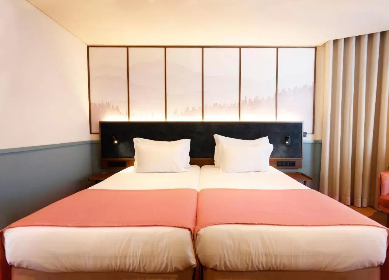 Bed in Montebelo Viseu Congress Hotel