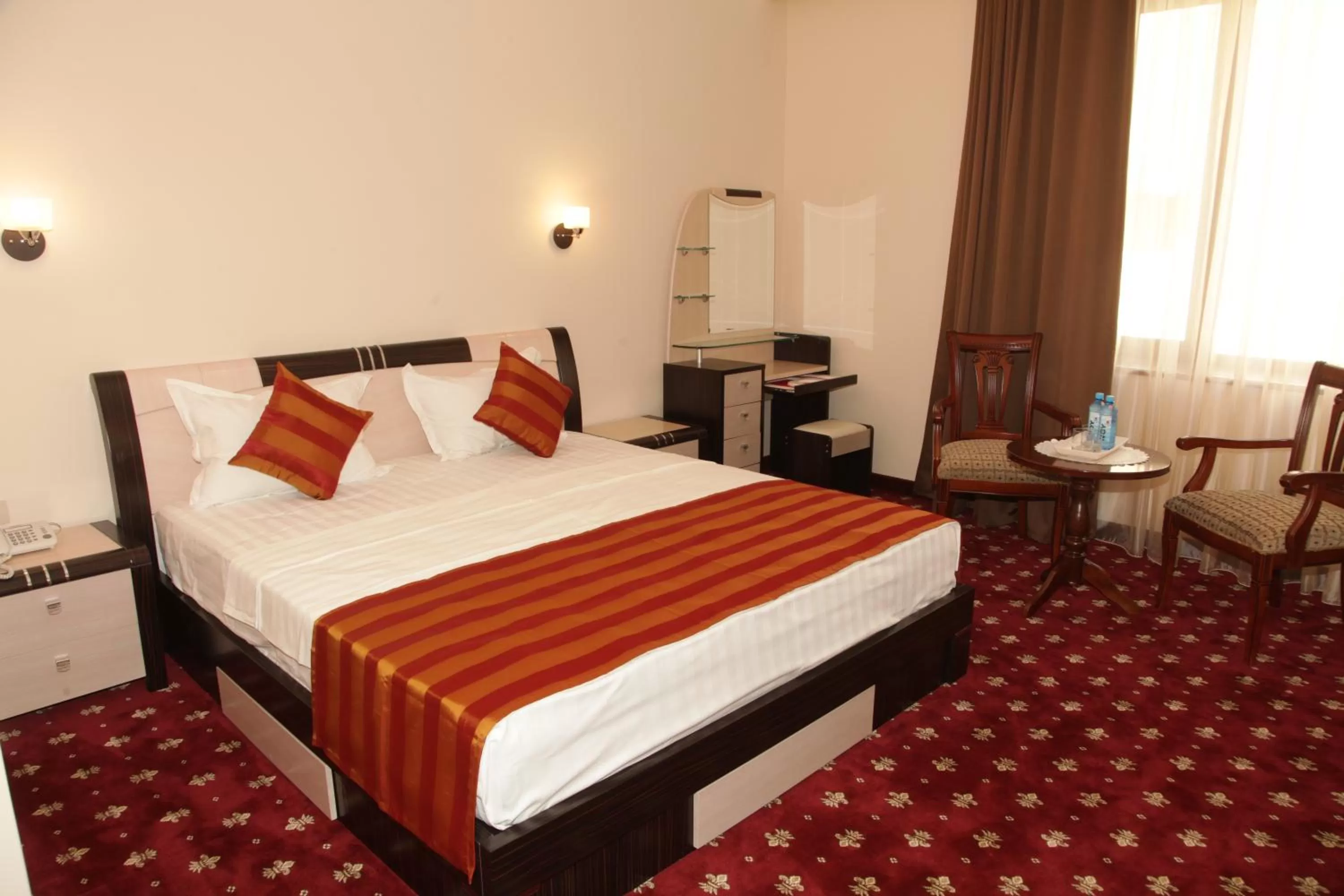 Bed in Artsakh Hotel
