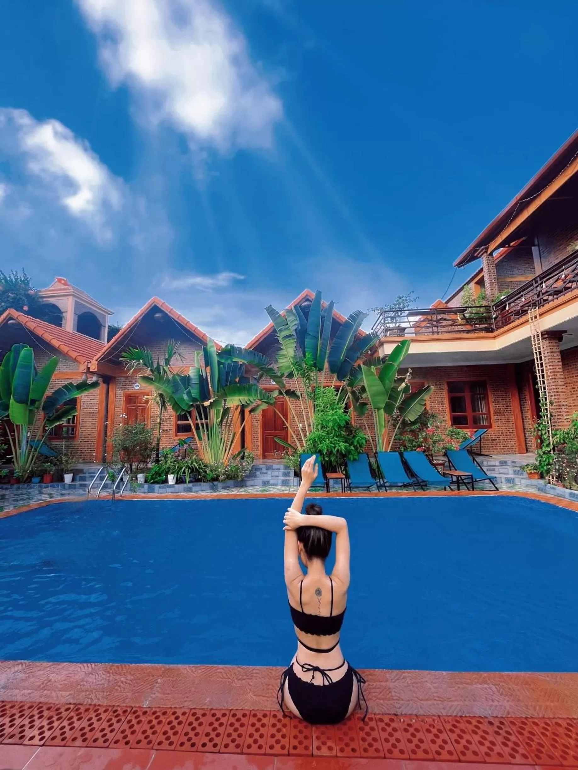 Swimming Pool in Cosiana Homestay