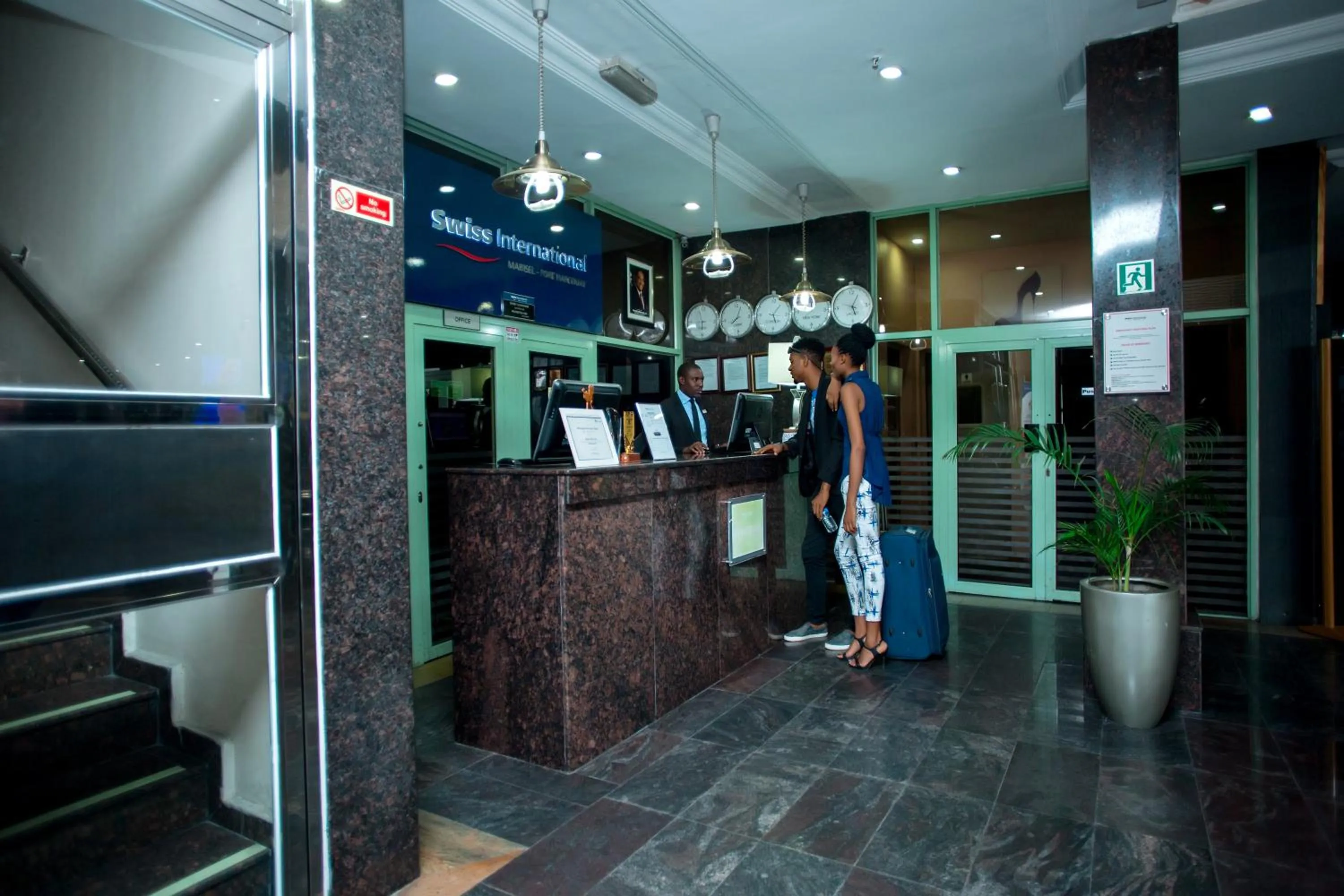 Lobby or reception in Swiss International Mabisel Port Harcourt