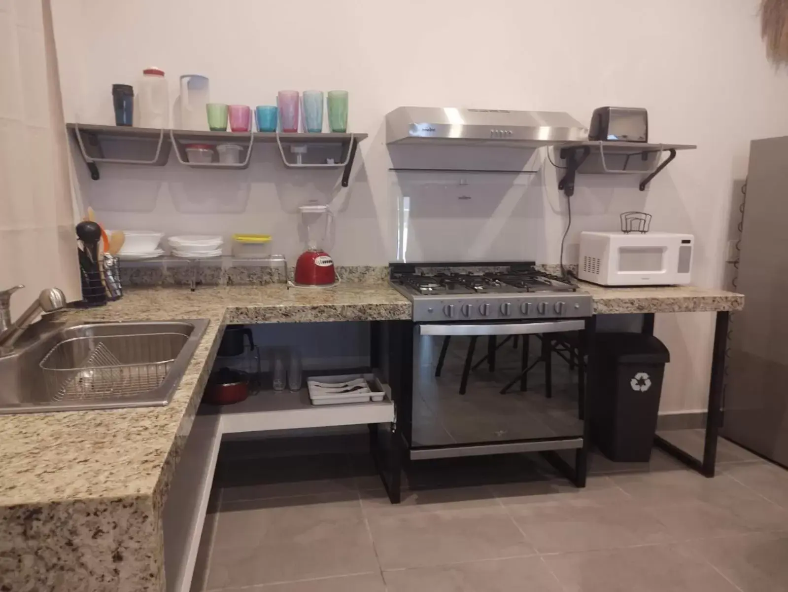 Kitchen/Kitchenette in Playa Azul Sayulita