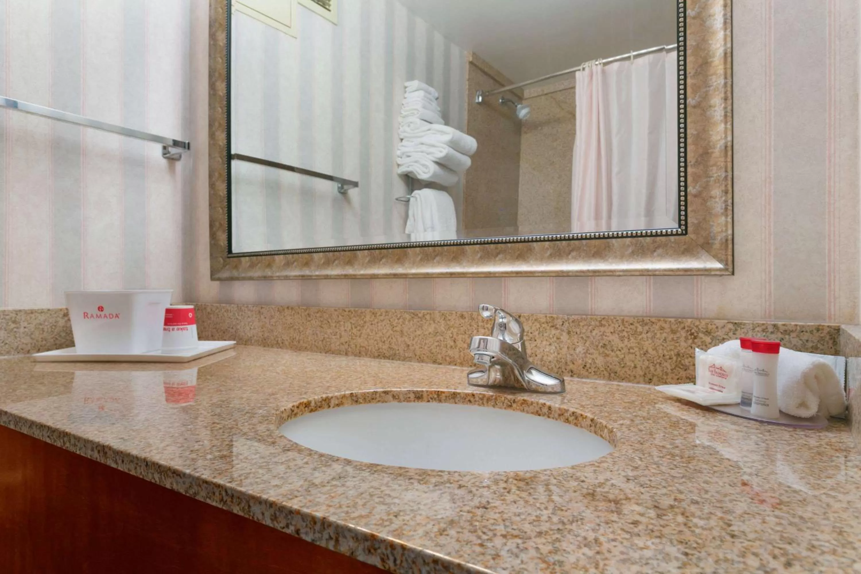 Bathroom in Ramada by Wyndham Bismarck