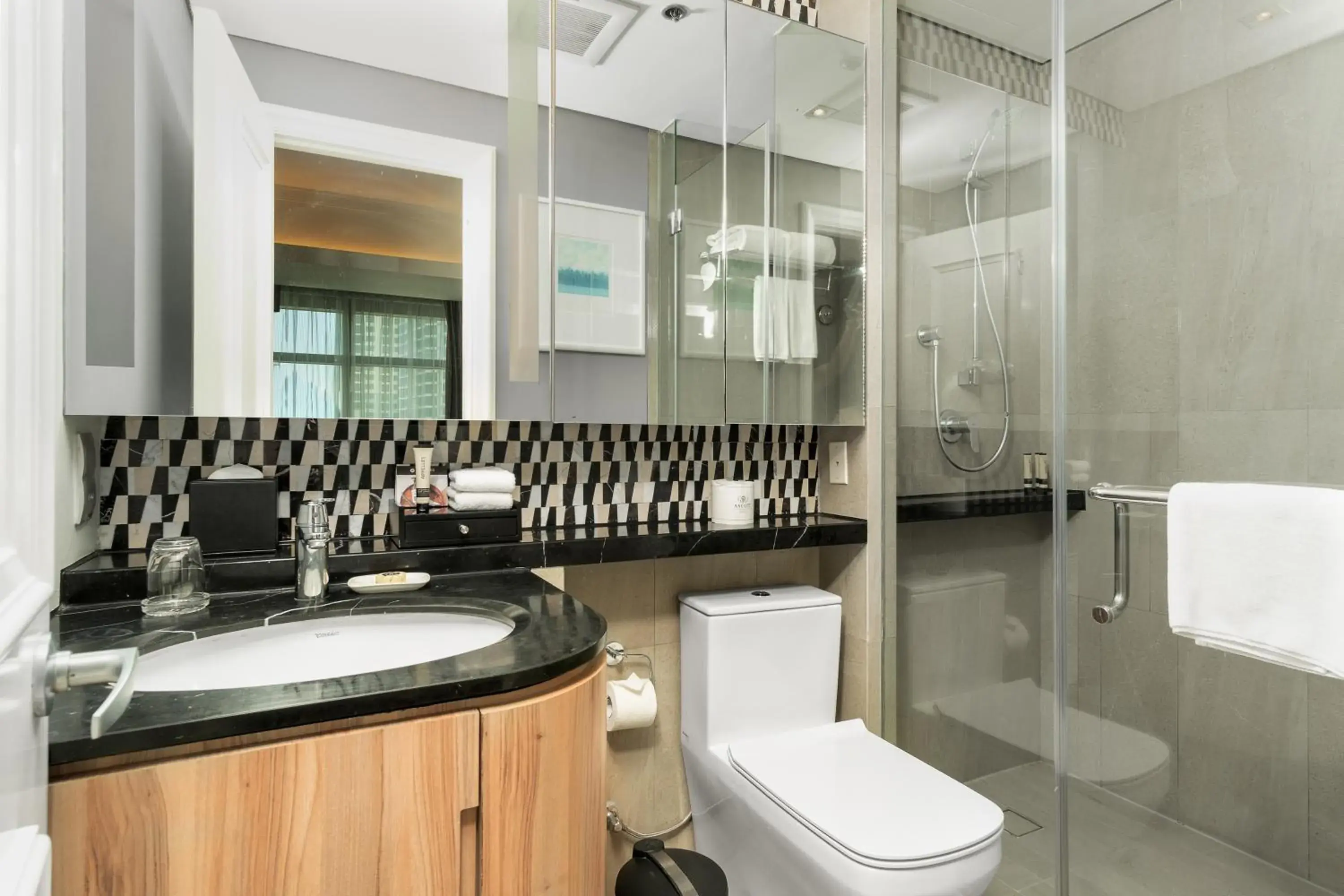 Bathroom in Ascott Makati