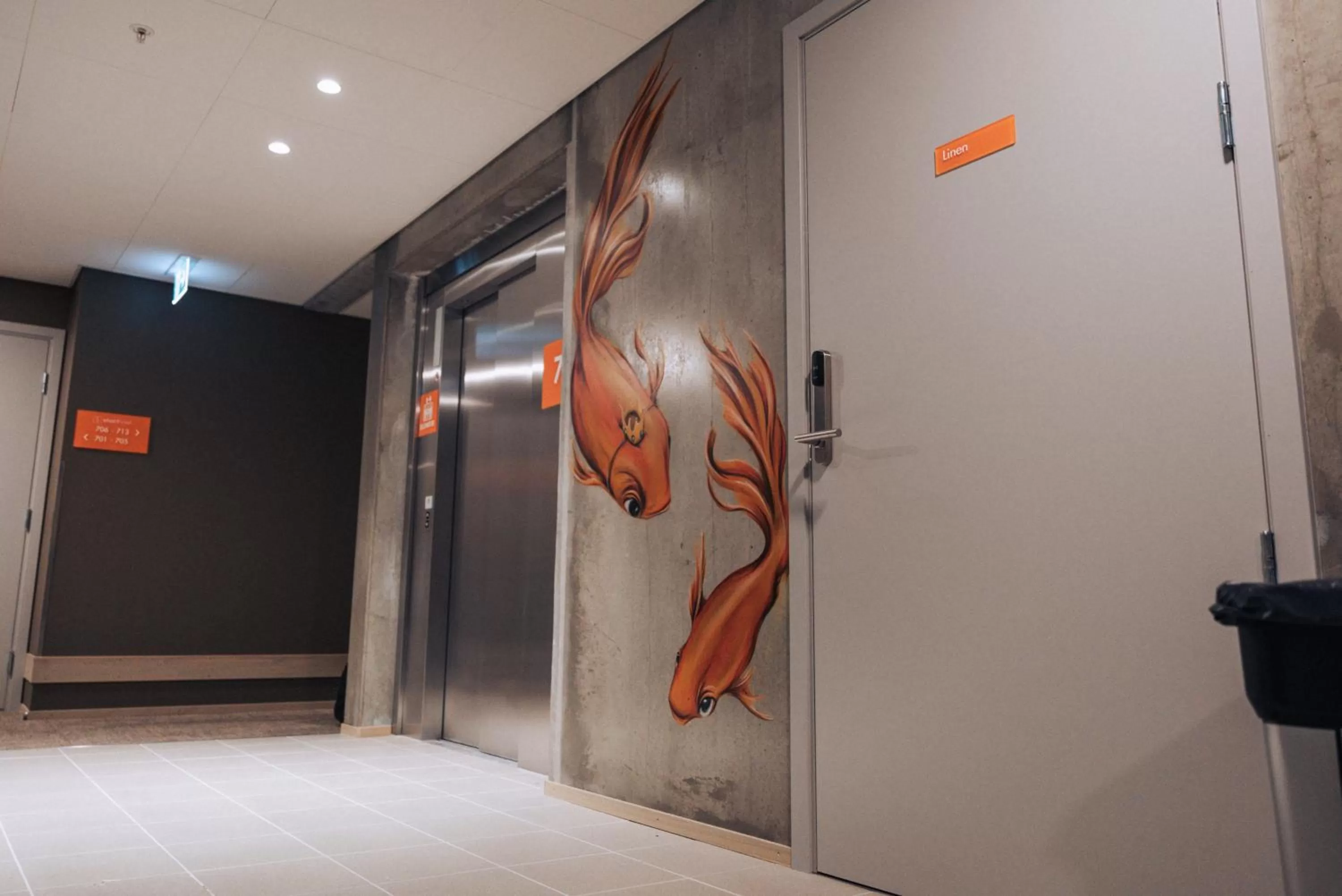elevator in Smarthotel Bodø