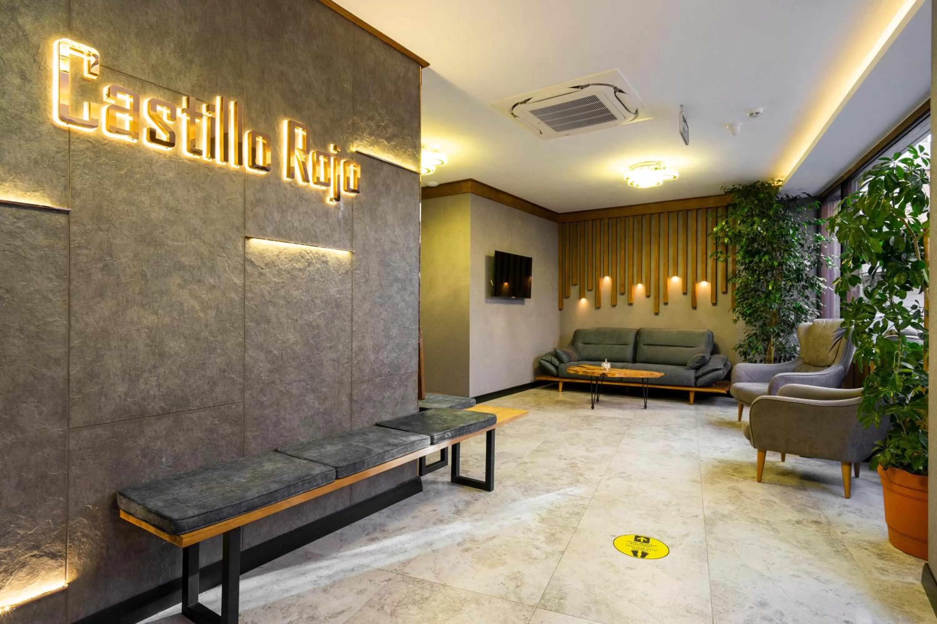 Lobby or reception in Castillo Rojo Hotel Istanbul