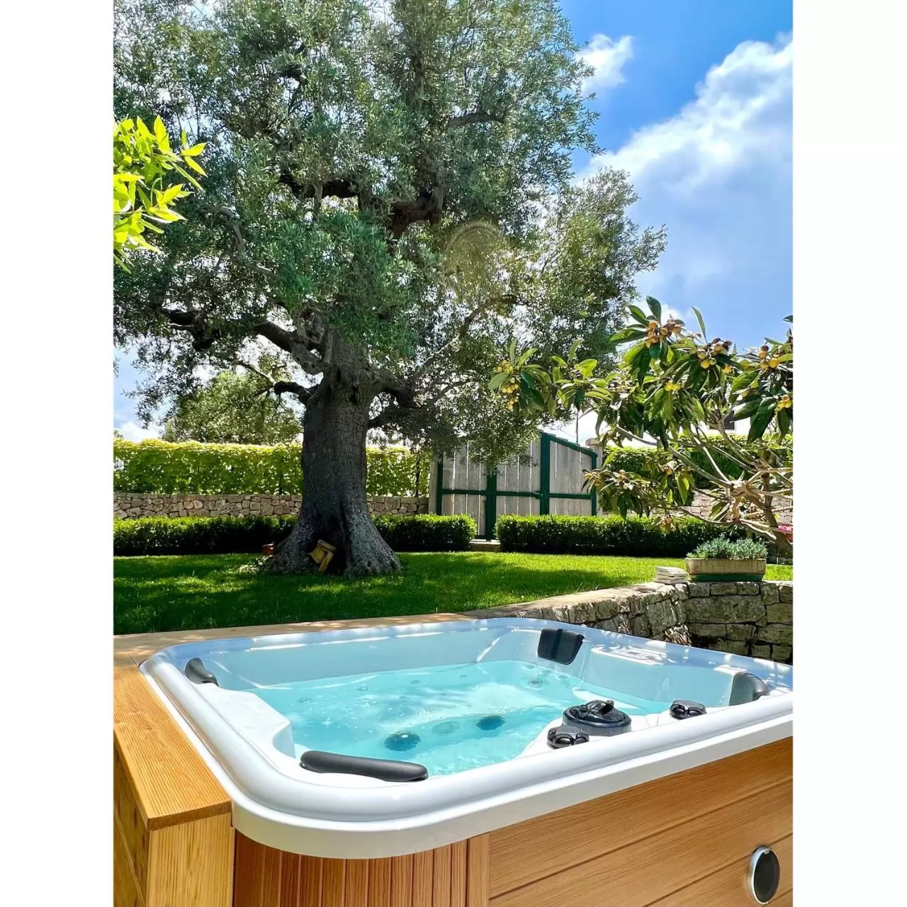 Hot Tub in Il Giardino degli Ulivi