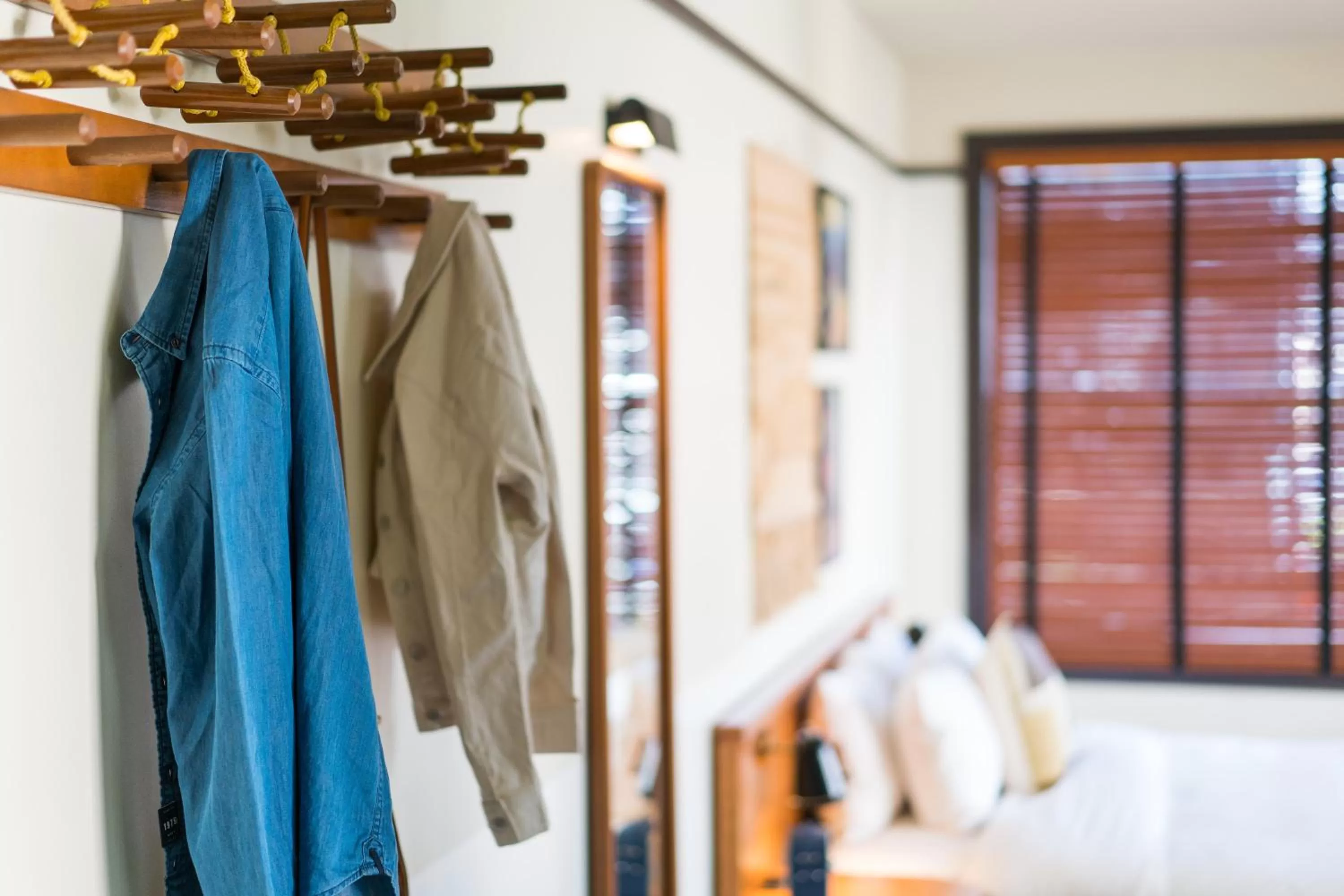 Decorative detail, Bed in Freehand Los Angeles