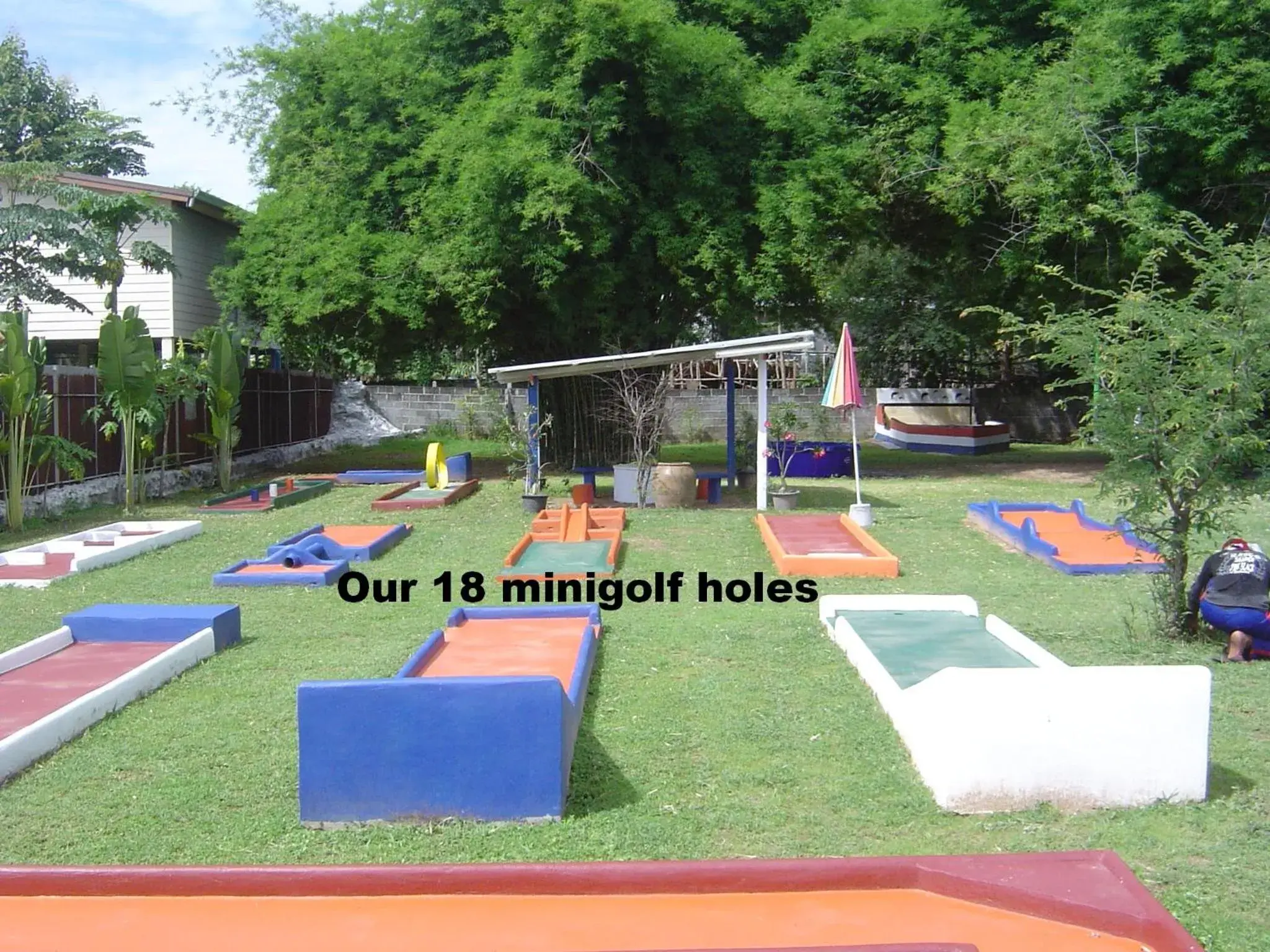Minigolf, Children's Play Area in Mini-golf & Resort Ubon Ratchathani