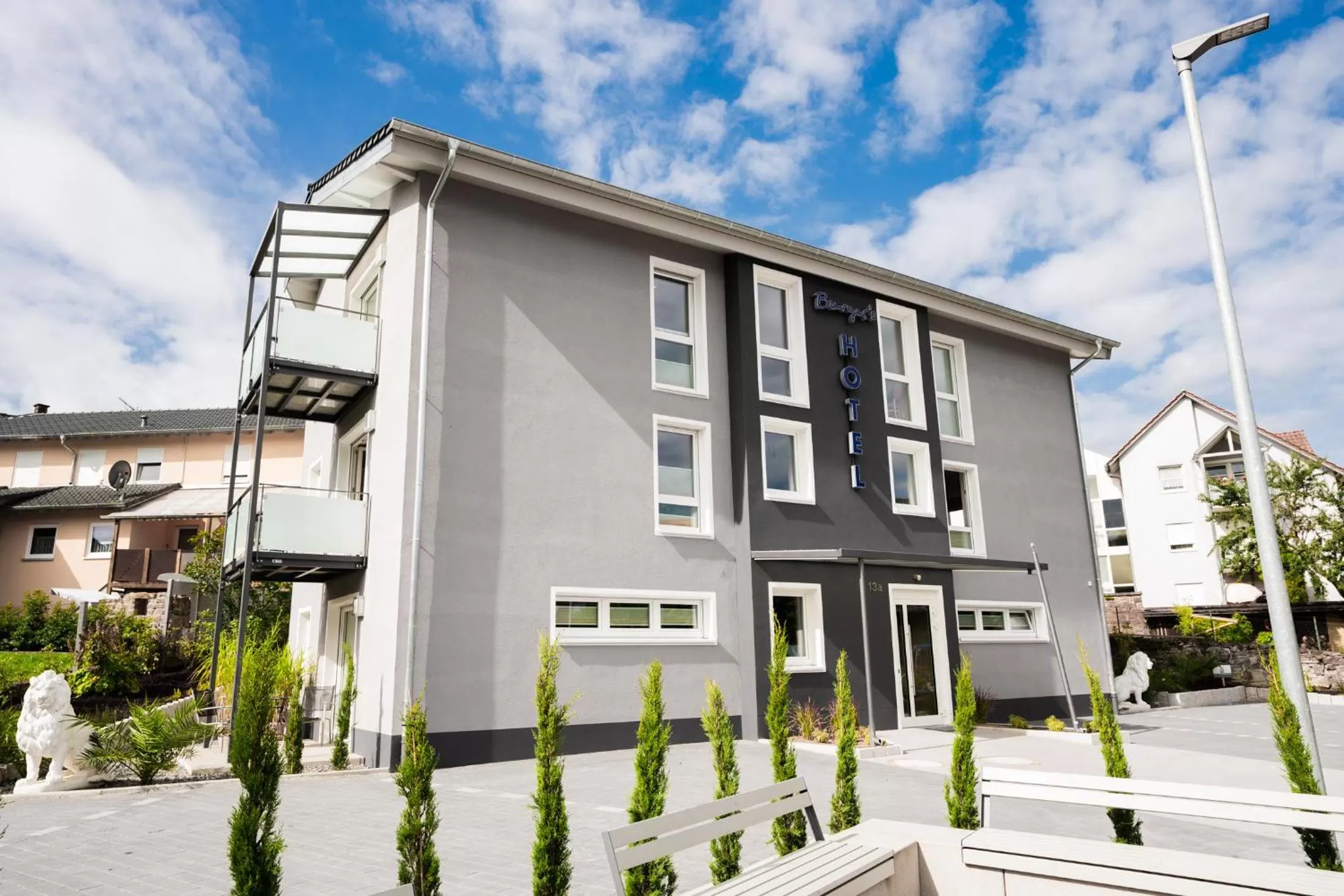 Property building in Burgers Hotel