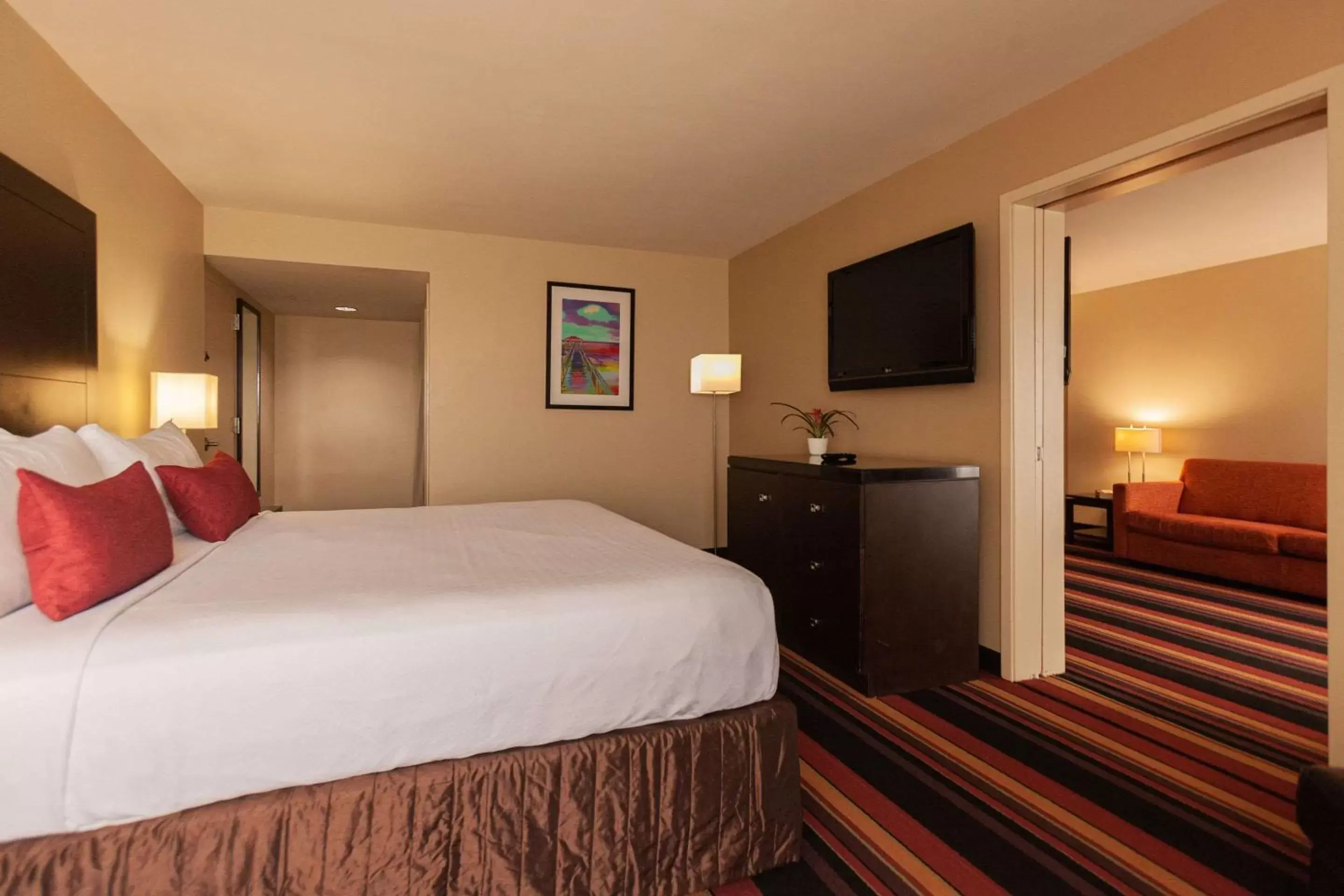 Bedroom, Bed in Clarion Hotel New Orleans - Airport & Conference Center