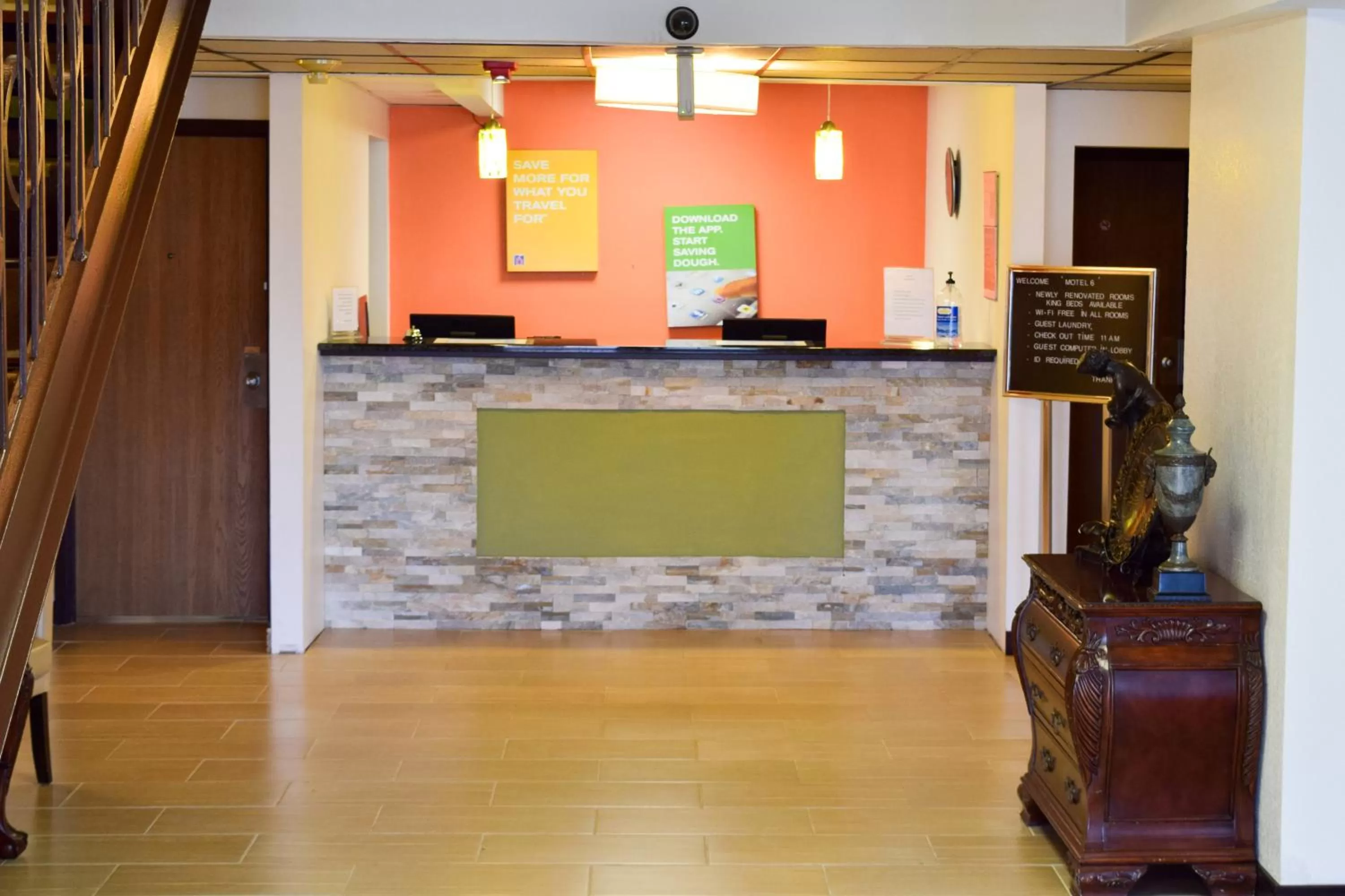 Lobby or reception in Motel 6-Springfield, OH