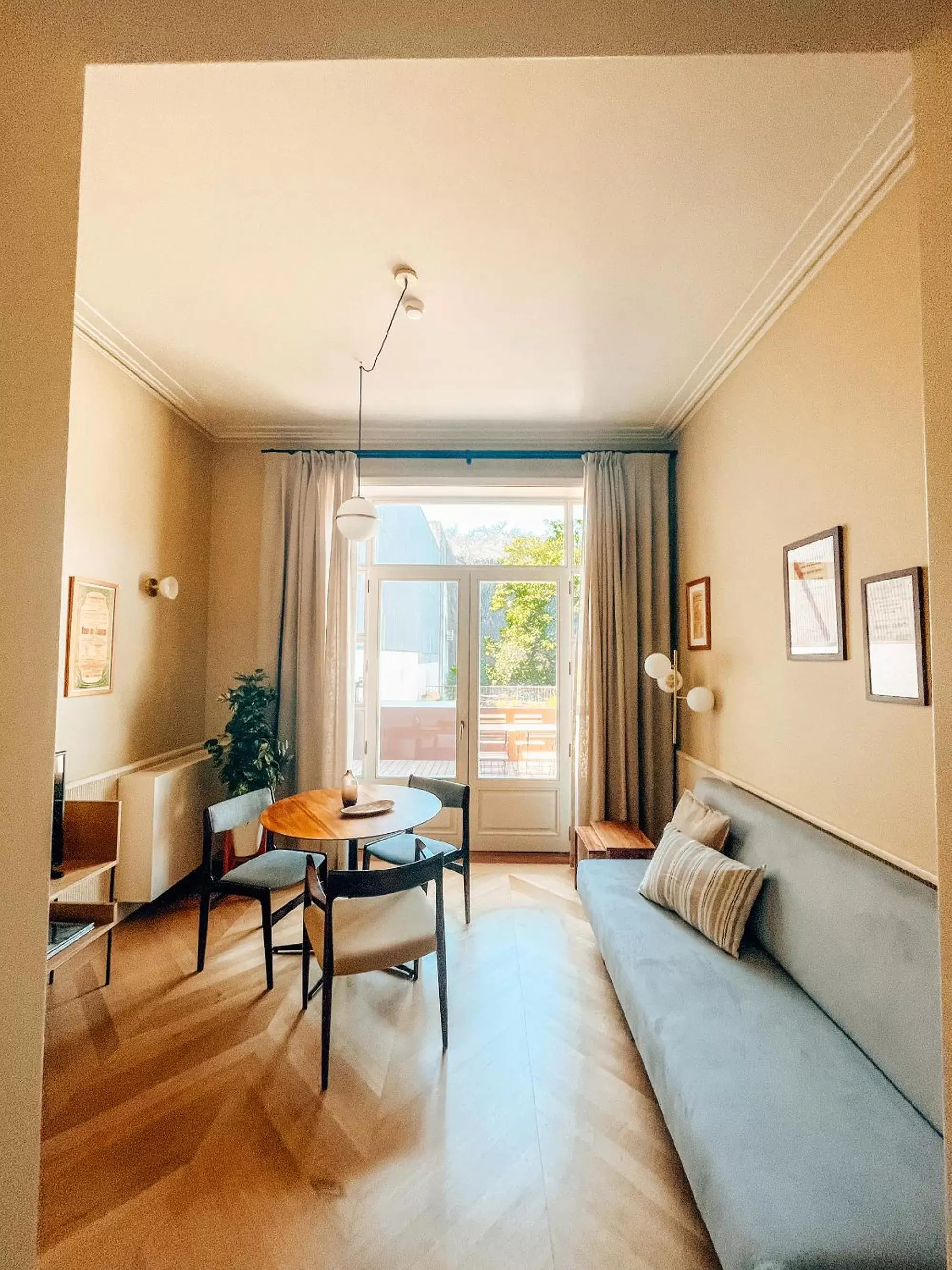 Seating Area in Villa Theatro Heritage Apartments