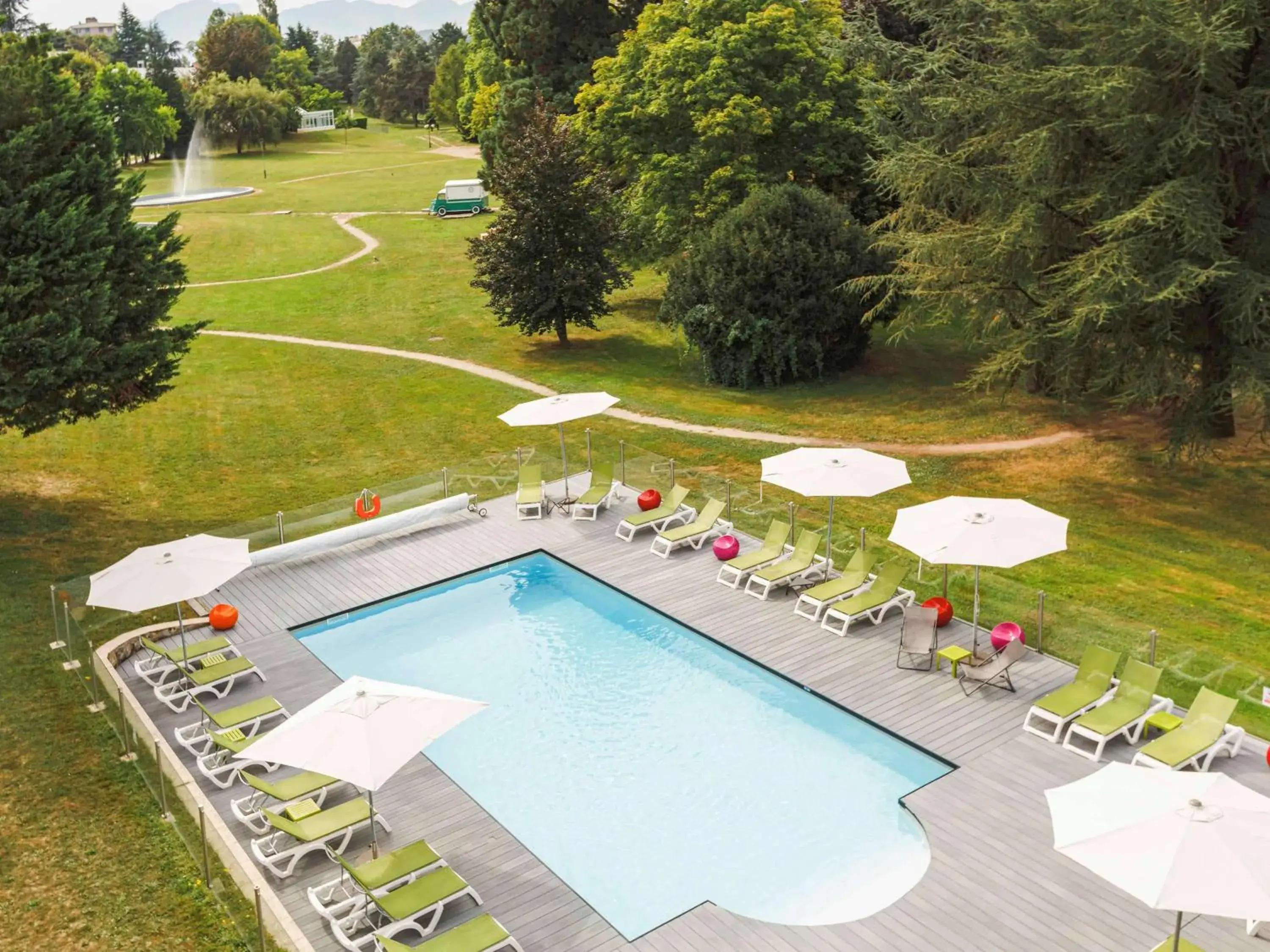 Activities, Pool View in ibis Styles Aix les Bains