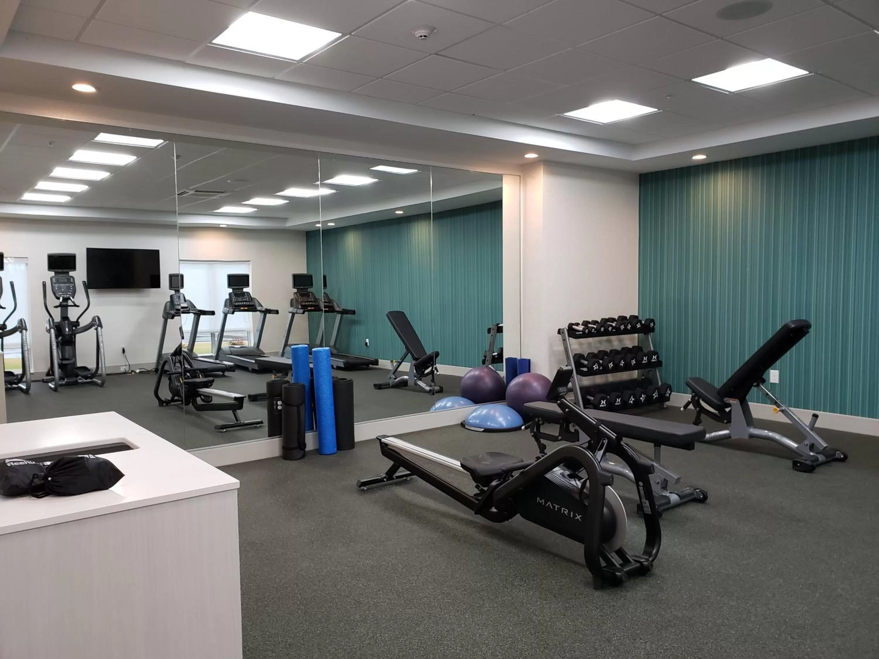 Fitness centre/facilities in Holiday Inn Express & Suites Macon North by IHG
