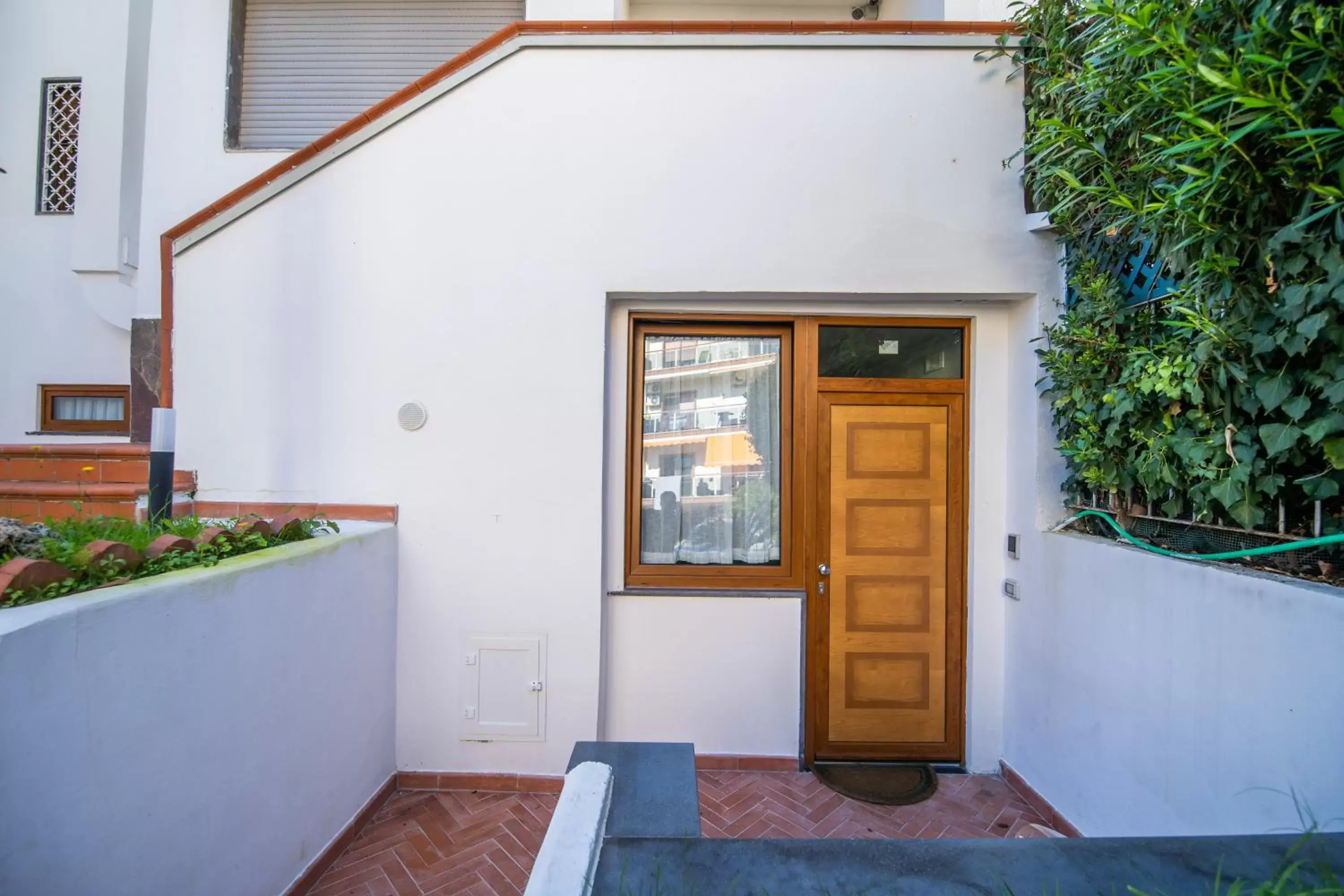 Facade/entrance in Il Papavero Residence Arbostella