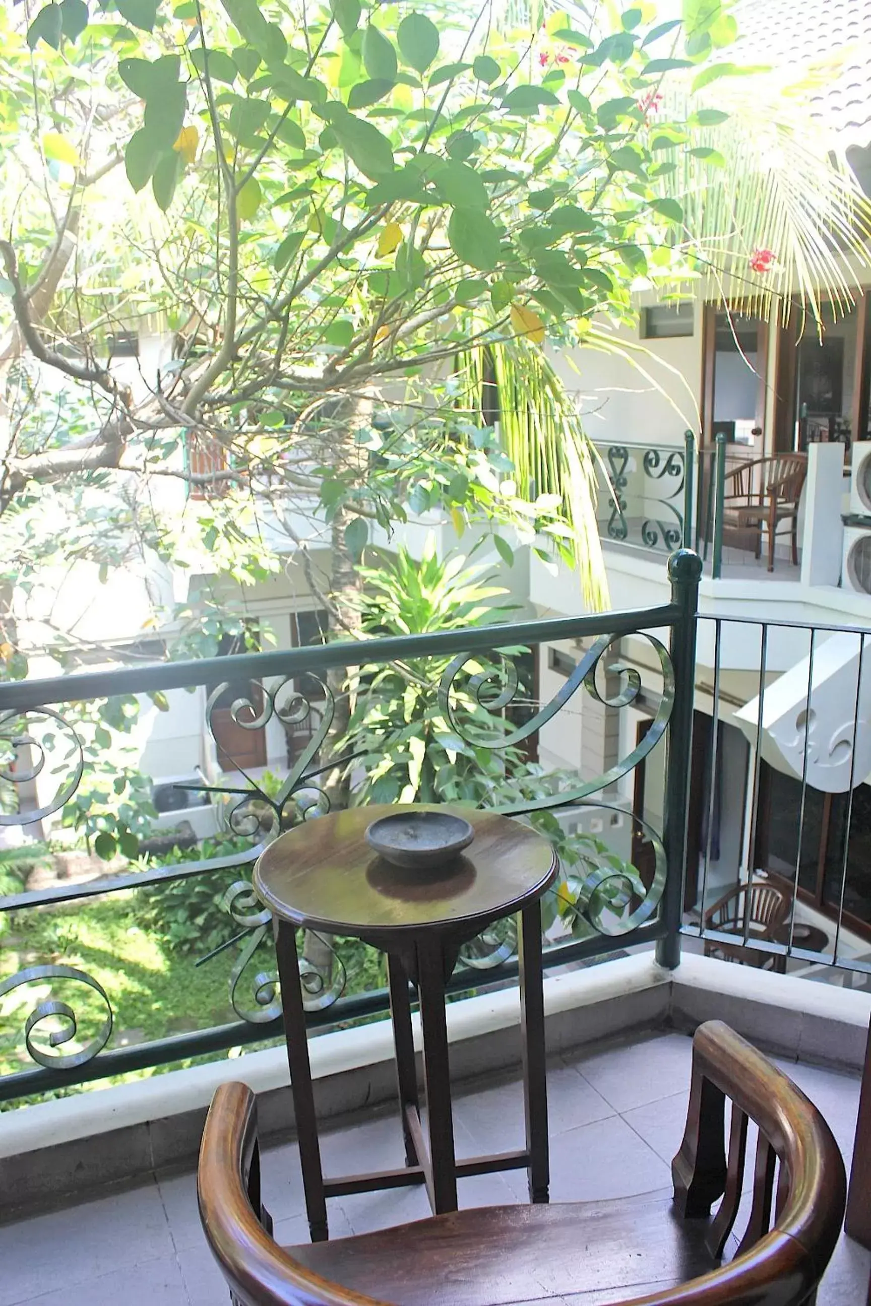 Balcony/Terrace in Hotel Winotosastro Garden