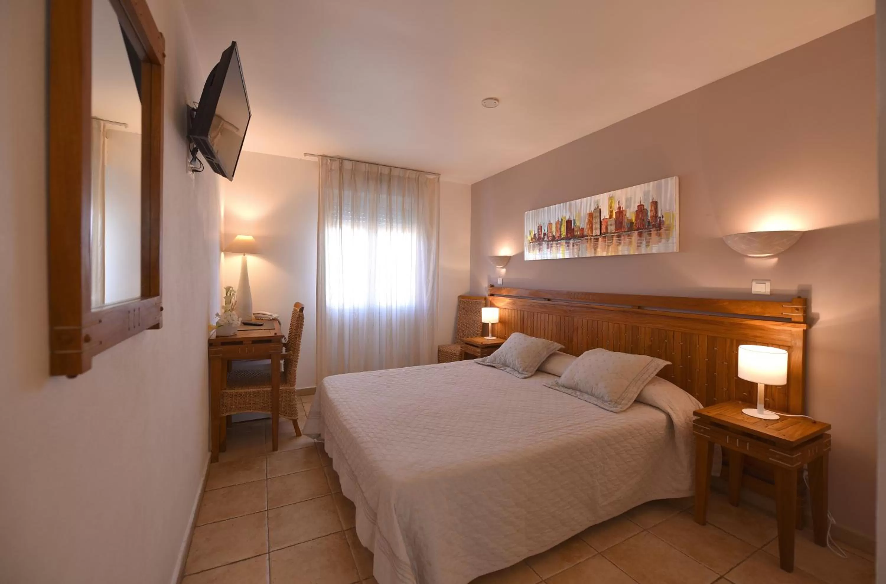 Bed in Hôtel A casa di Maria Cicilia