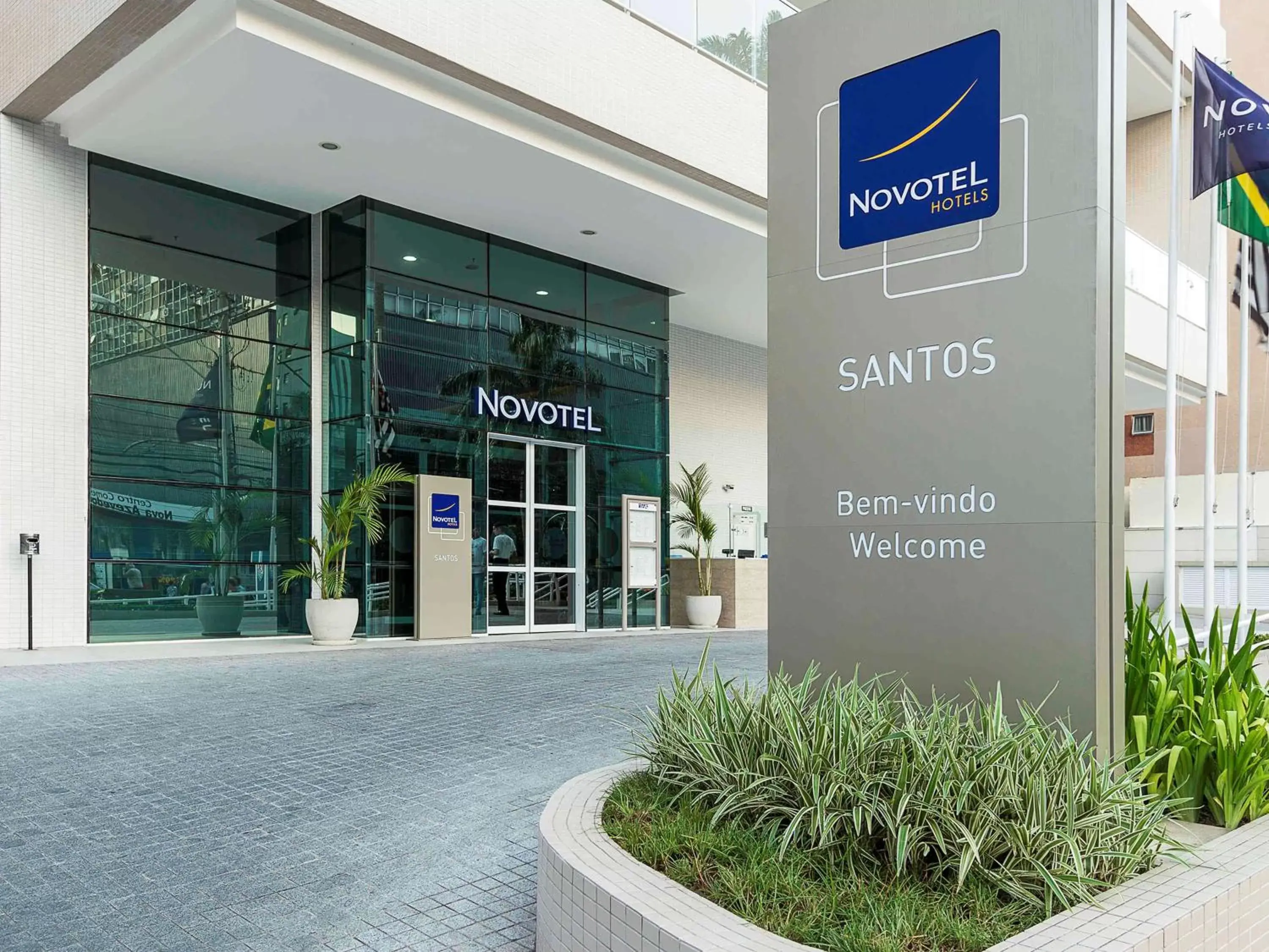 Property building, Property Logo/Sign in Novotel Santos Gonzaga