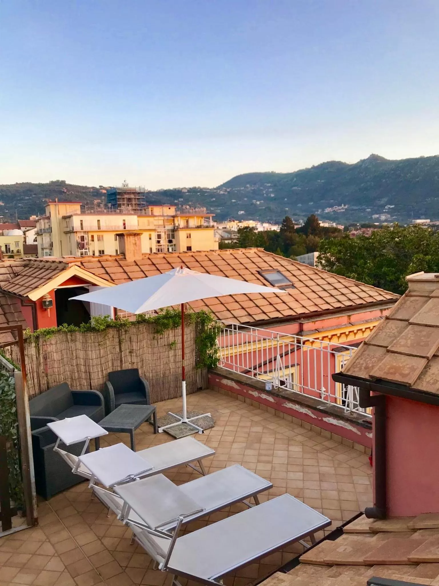 Balcony/Terrace in The Secret Garden Relais