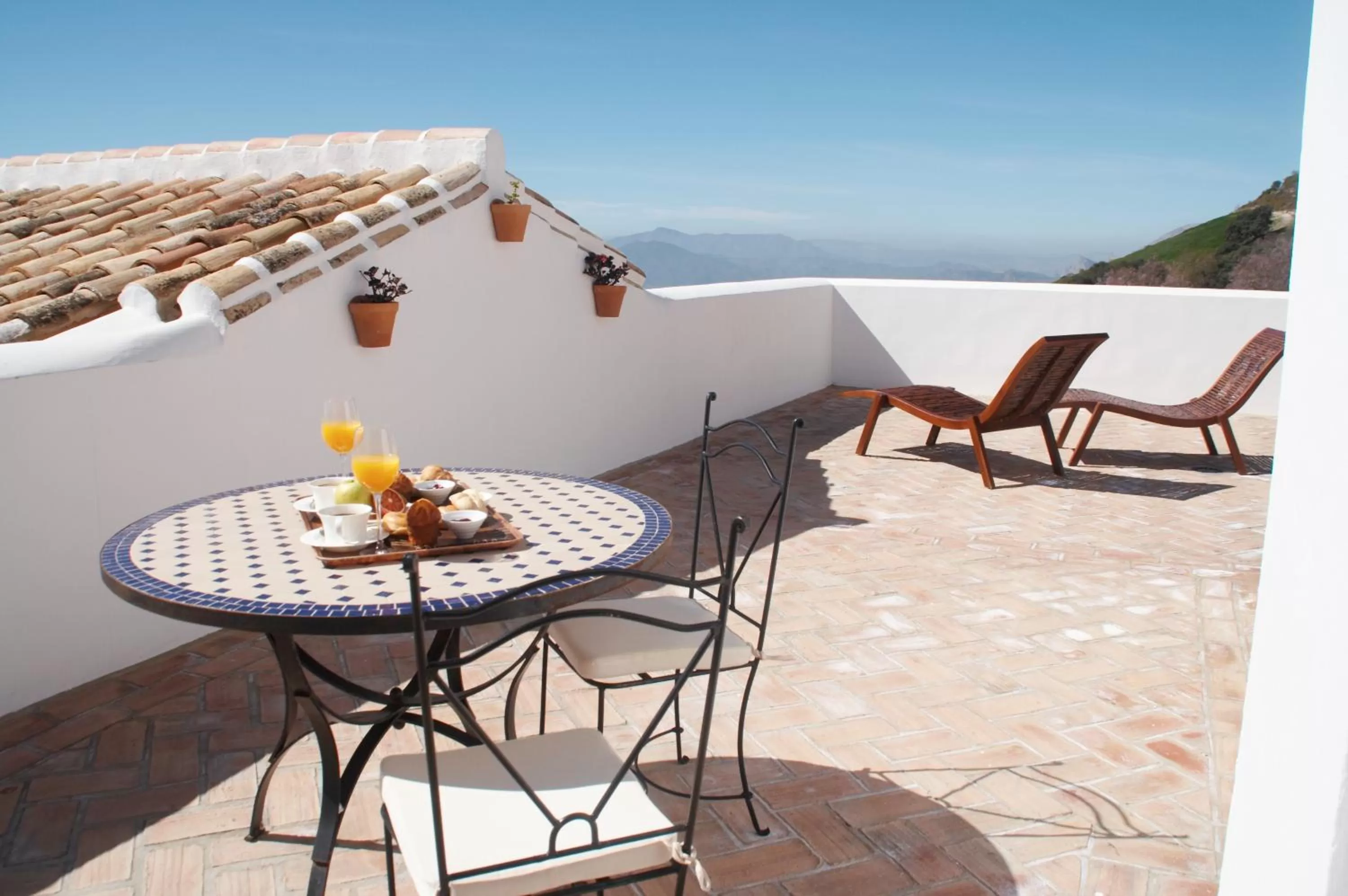 Patio in Hotel Fuente del Sol