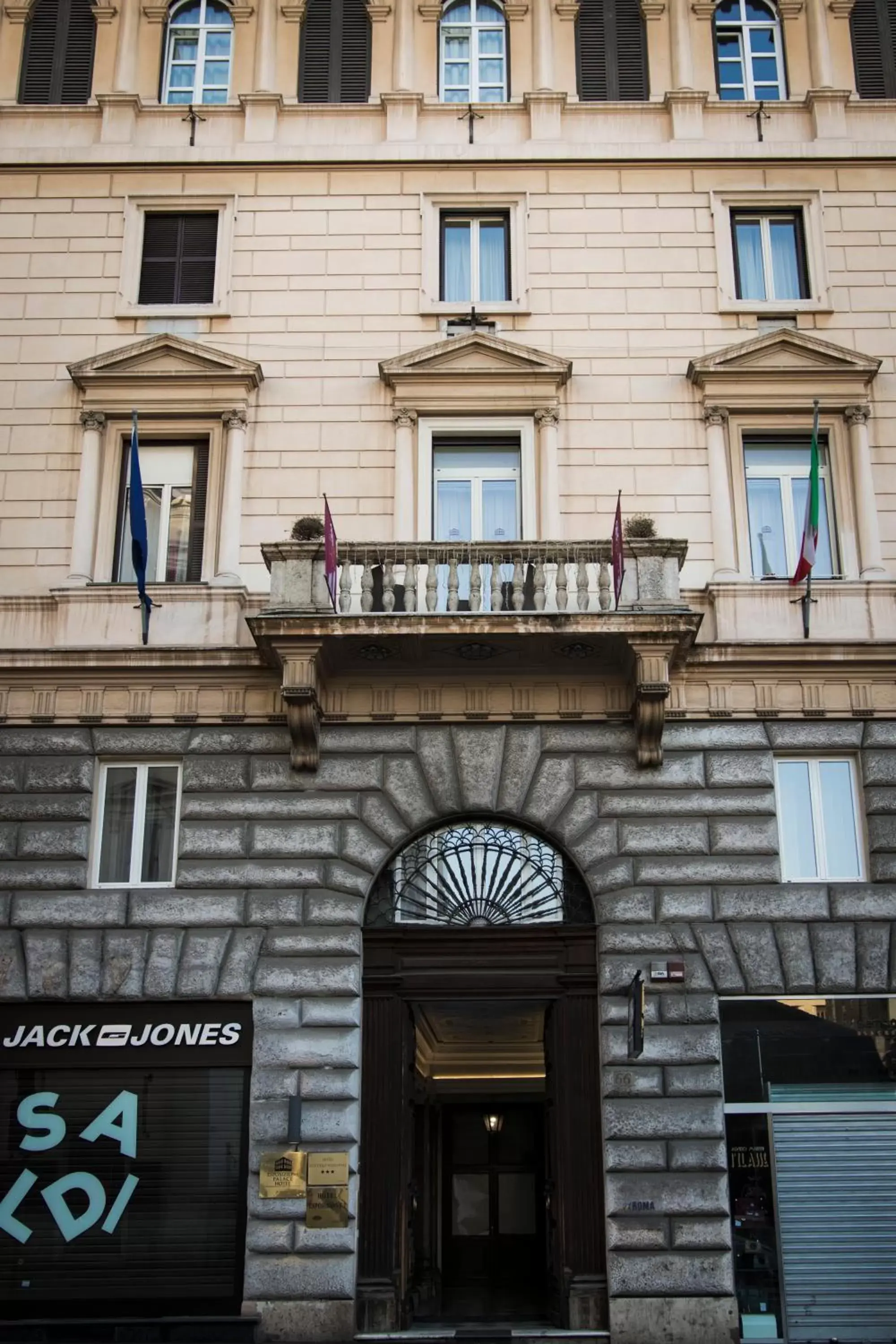 Facade/entrance, Property Building in Esposizione Palace Hotel