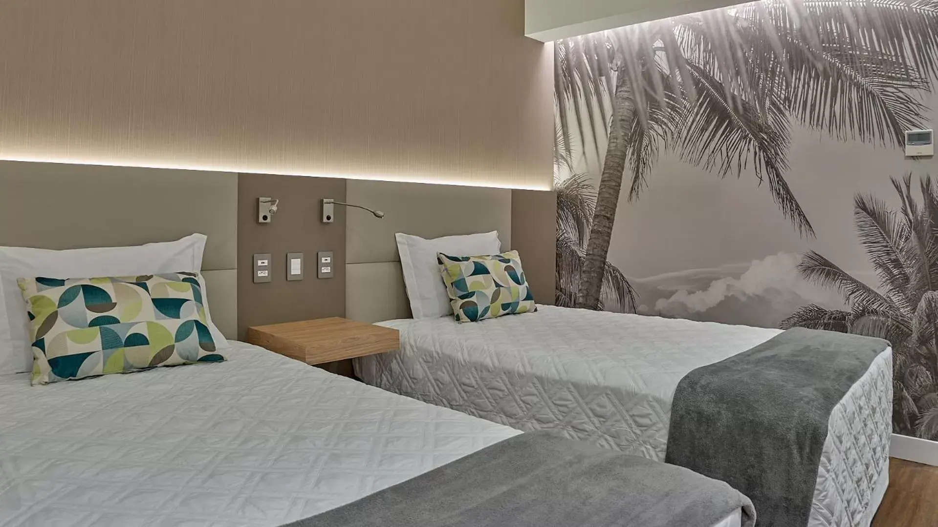 Bed in Rio Hotel by Bourbon Campinas Bed in Rio Hotel by Bourbon Campinas