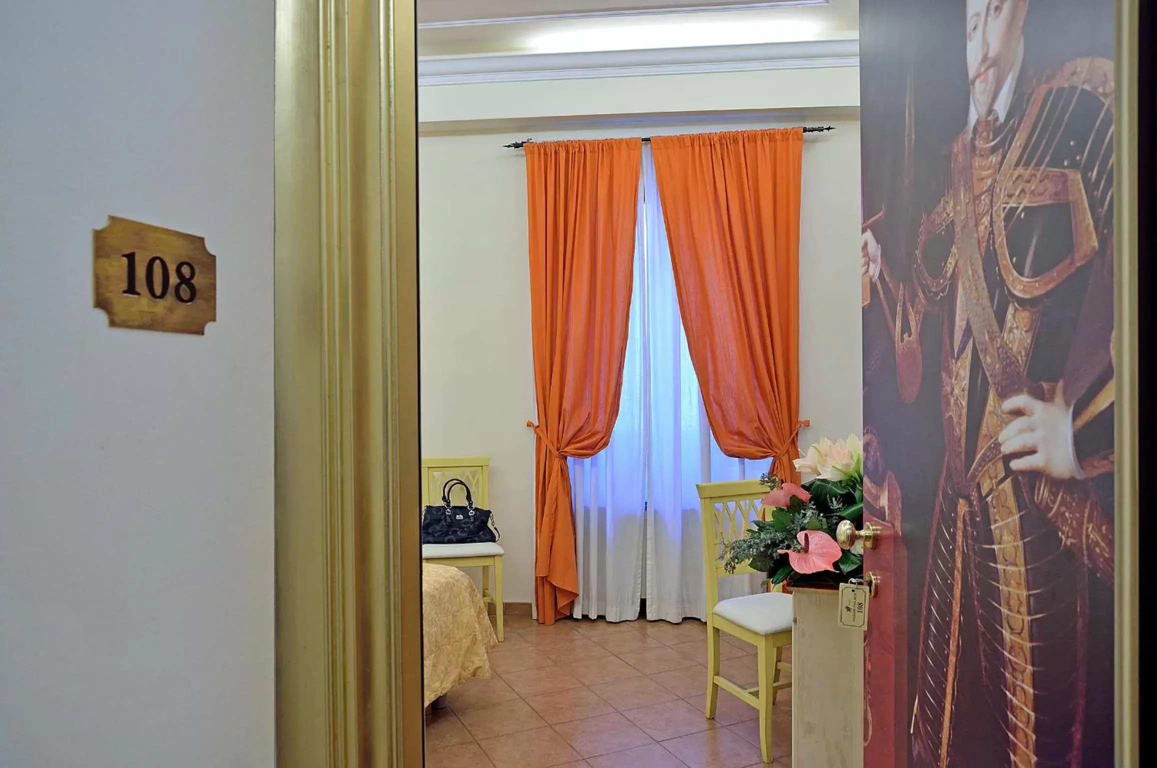Decorative detail in Hotel Vasari