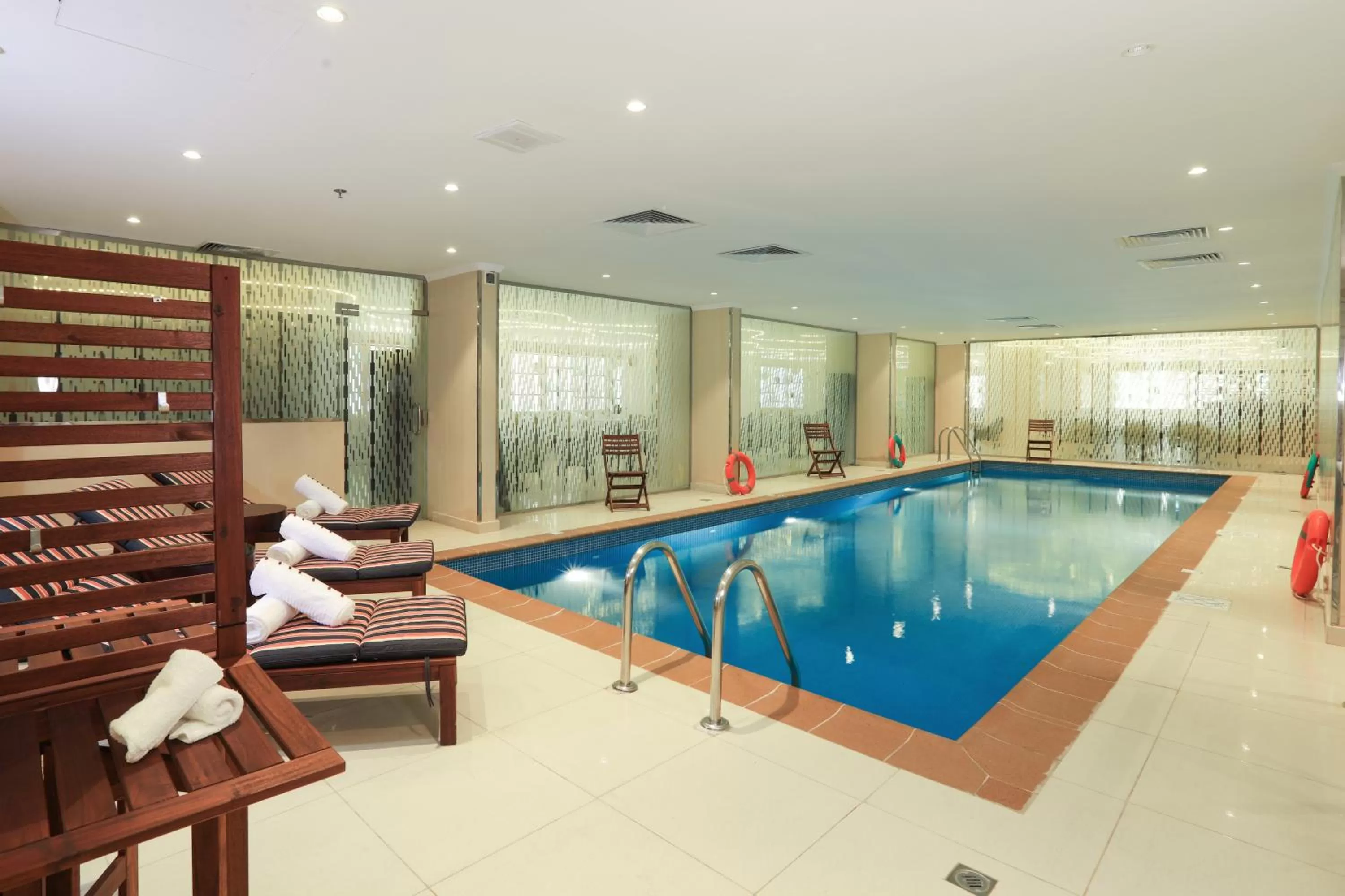 Swimming pool in Prime Al Hamra Hotel
